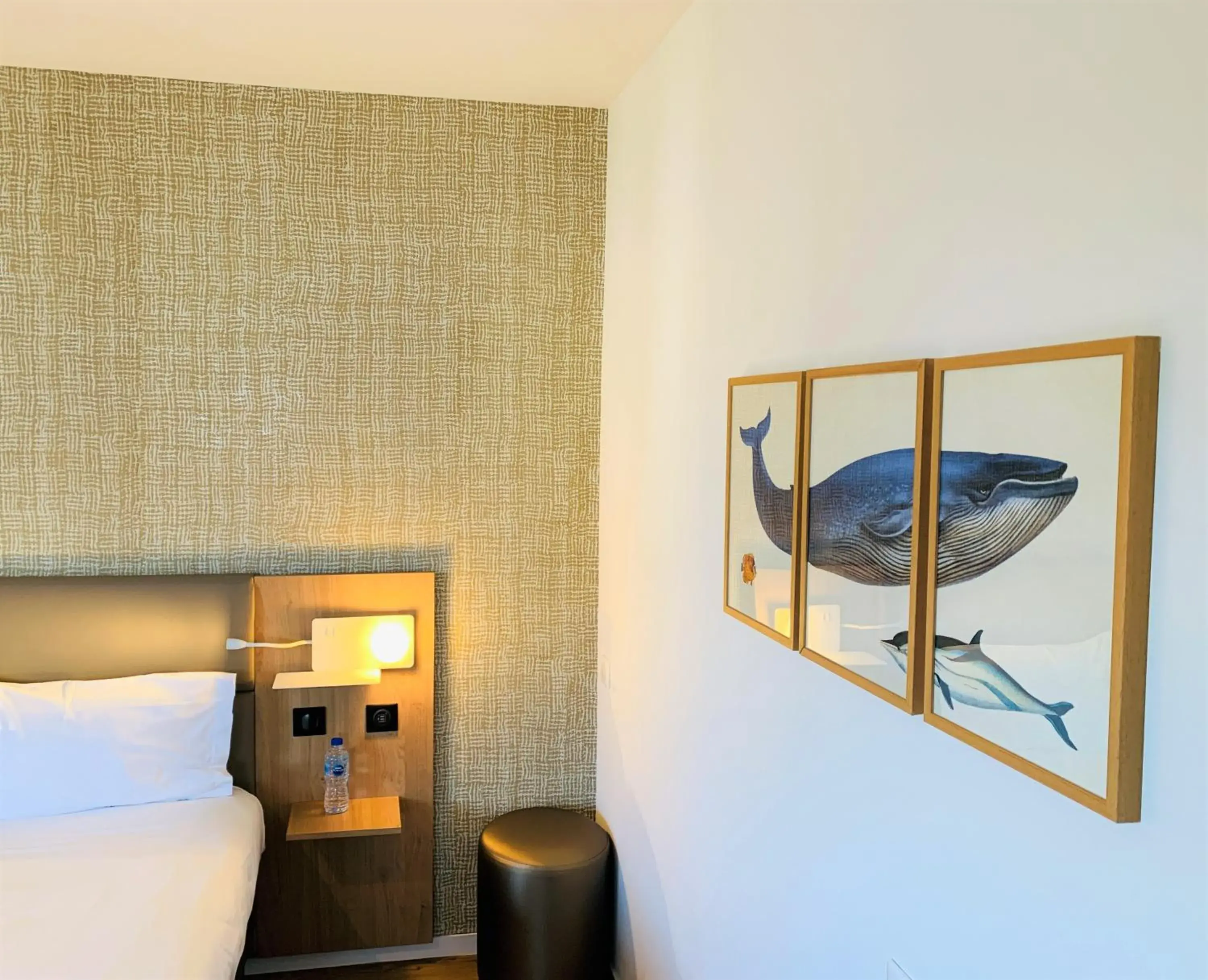 Bedroom, Bed in Brit Hotel Ker Lann Aeroport