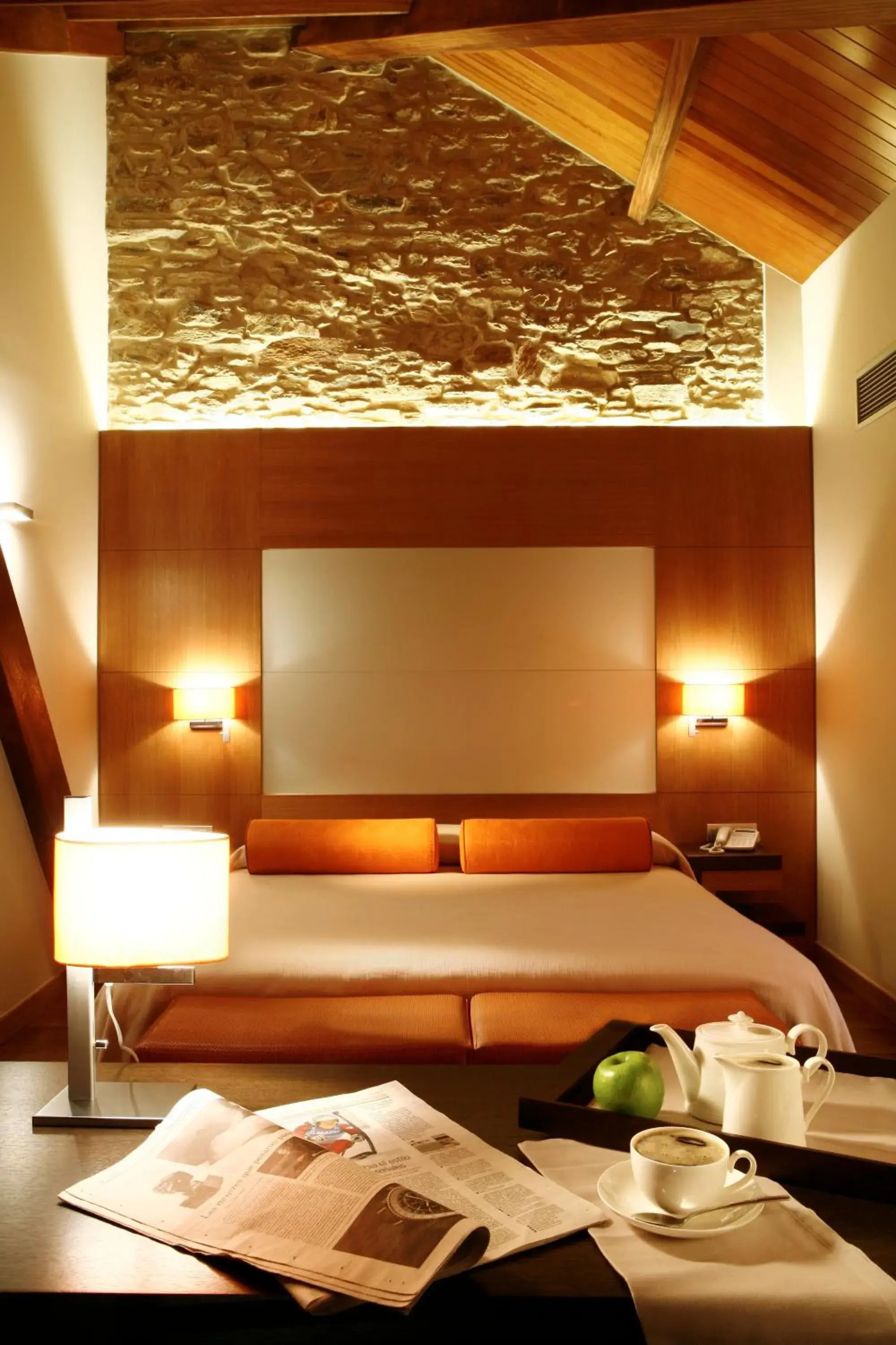 Bed in Hotel Altair
