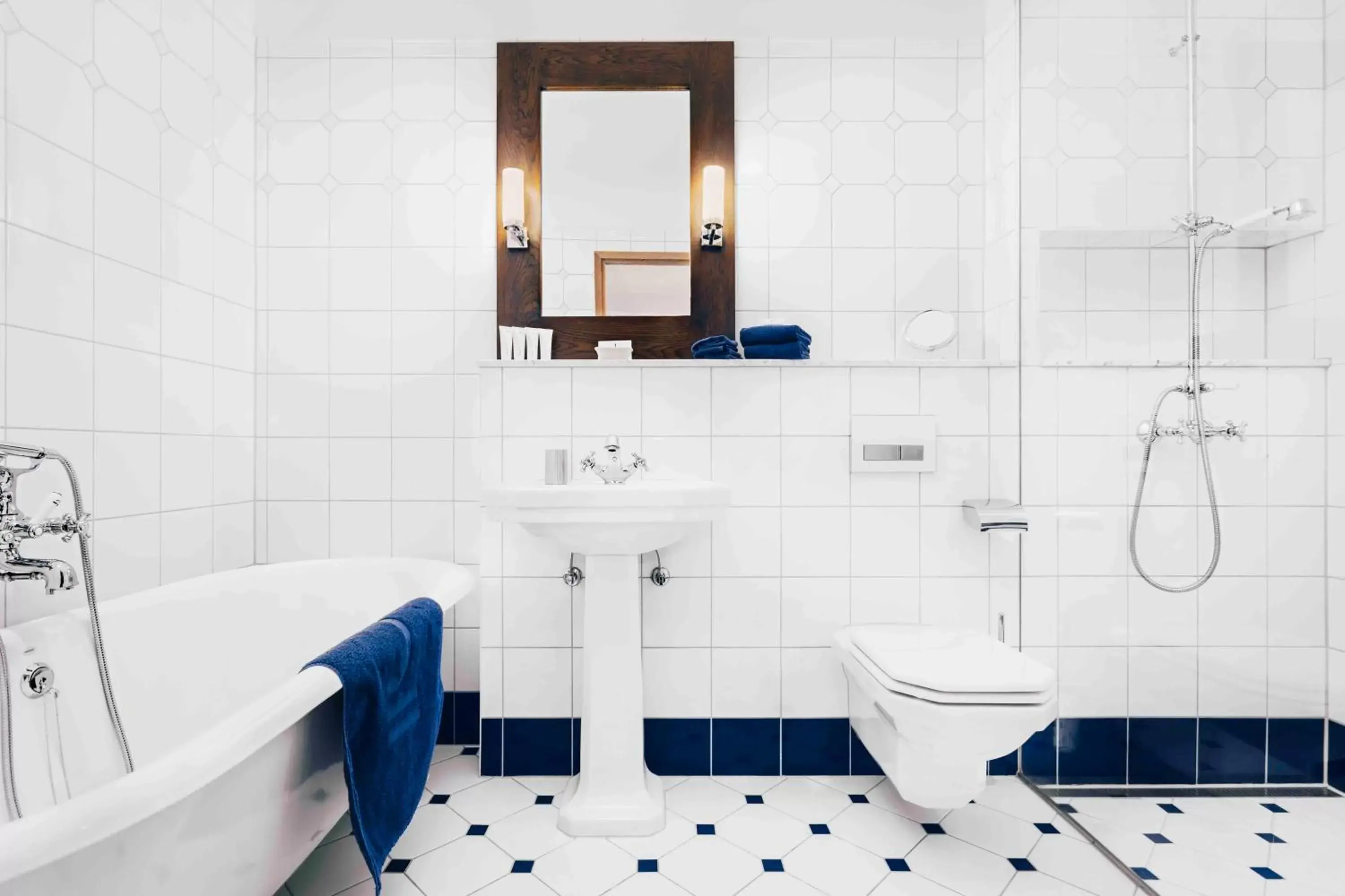 Shower, Bathroom in Hotel J, Stockholm, a Member of Design Hotels