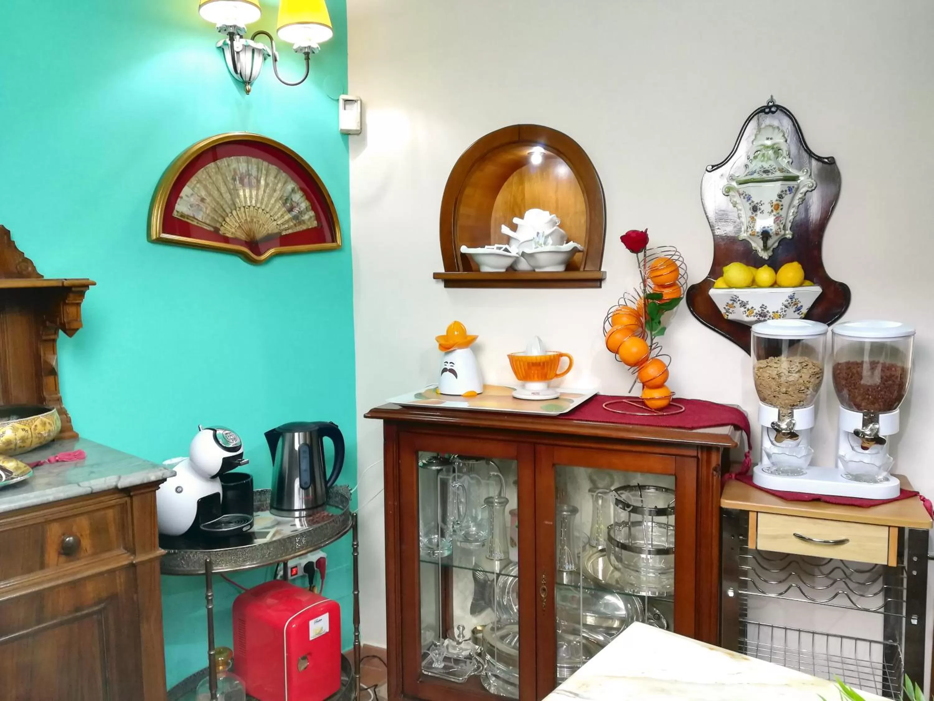 Coffee/tea facilities in Vittorio Emanuele Rooms di Prinzi