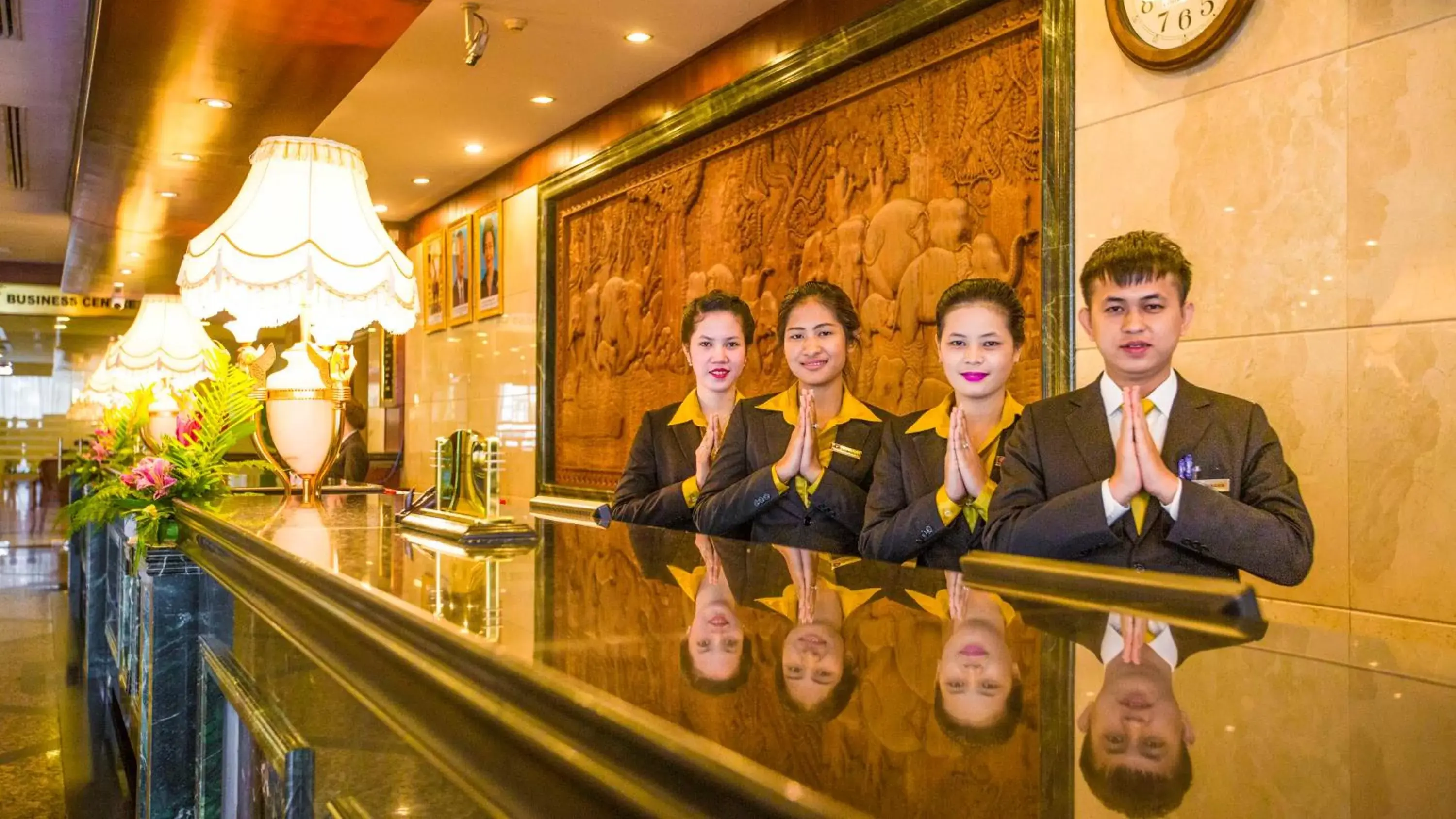 Staff, Lounge/Bar in Phnom Penh Hotel