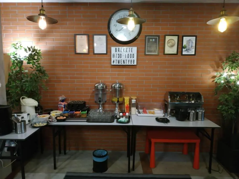 Breakfast in Hotel Twenty 8B