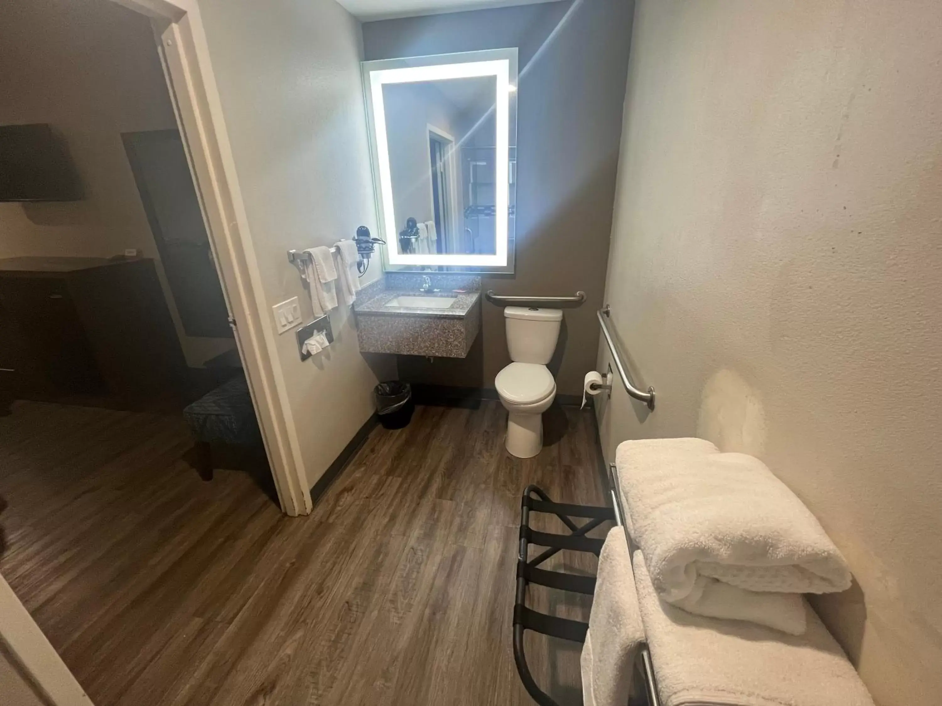 Toilet, Bathroom in Econo Lodge Inn & Suites Nashville SE Murfreesboro - MTSU