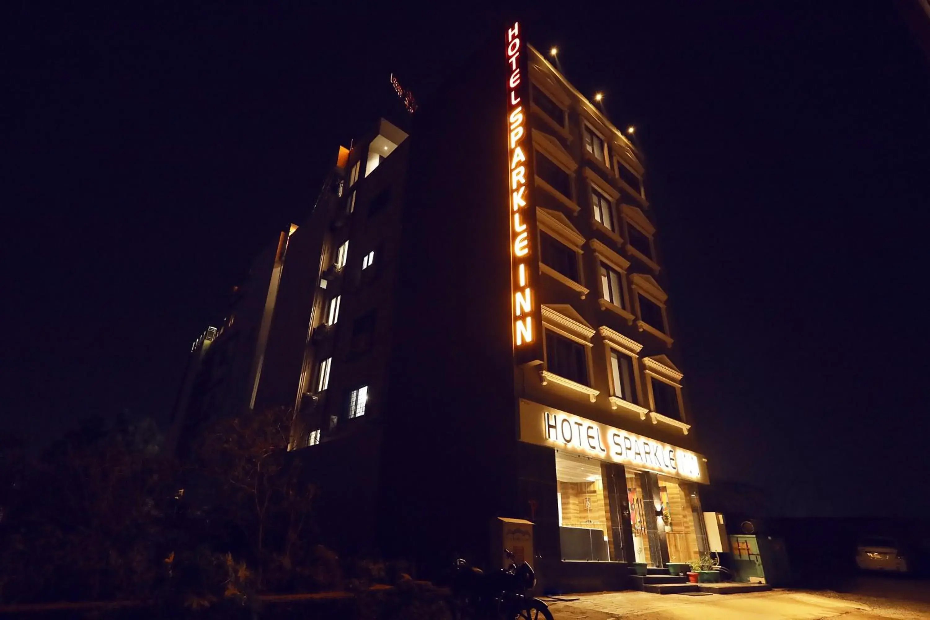 Facade/entrance, Property Building in Hotel Sparkle Inn Udaipur