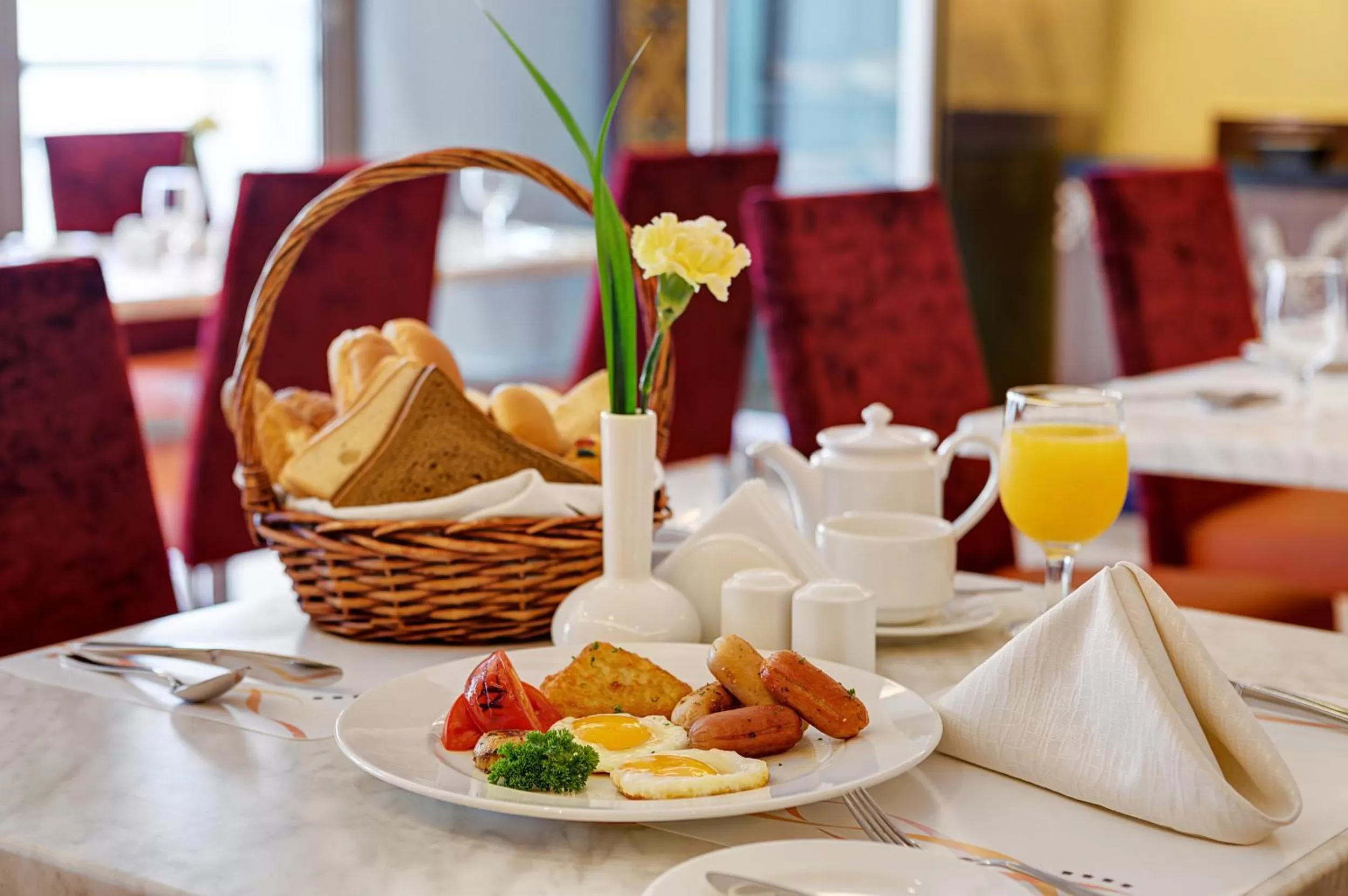 Food and drinks in Abidos Hotel Apartment Dubai Land