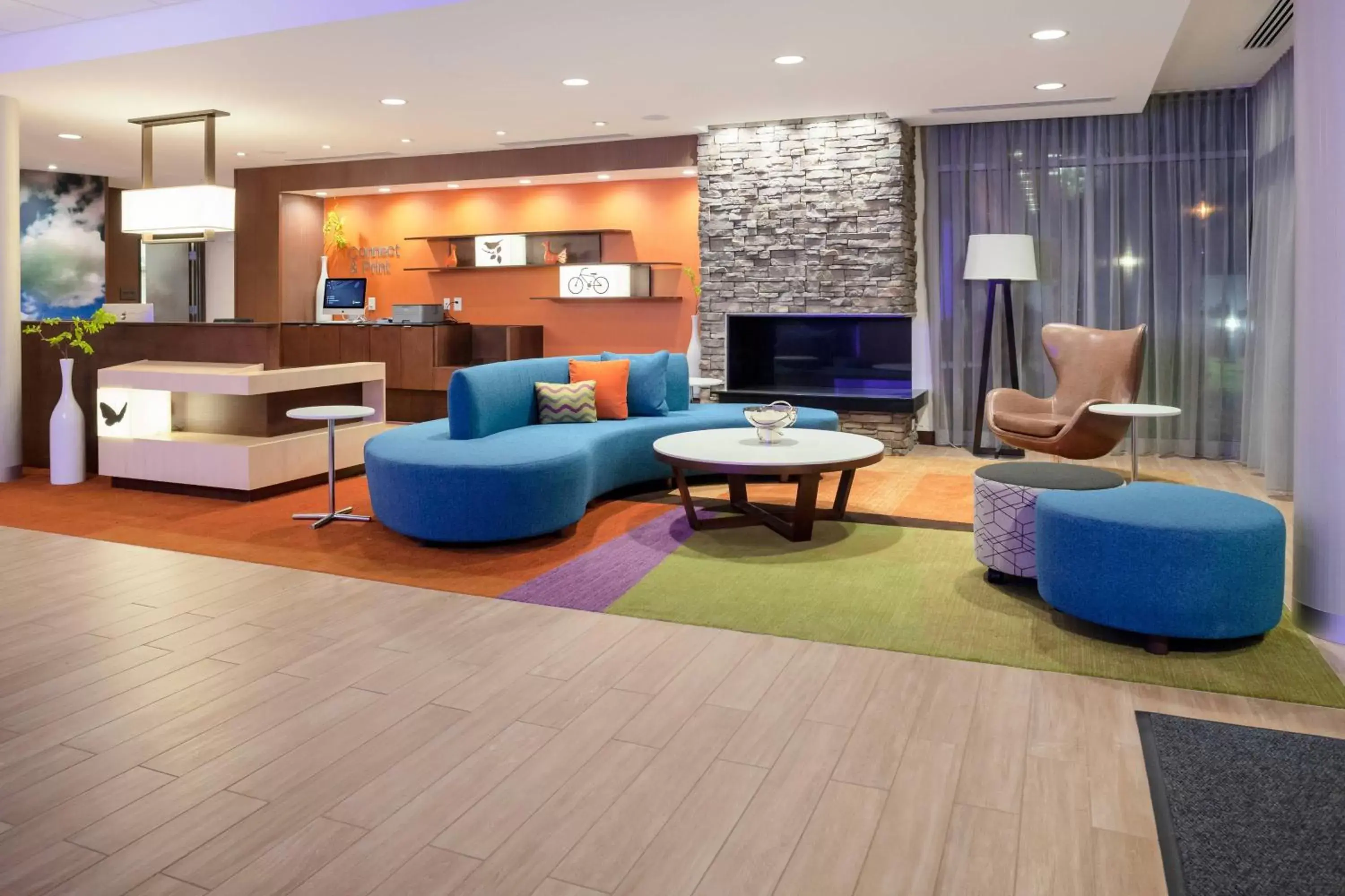 Lobby or reception in Fairfield Inn & Suites by Marriott Augusta Washington Rd./I-20