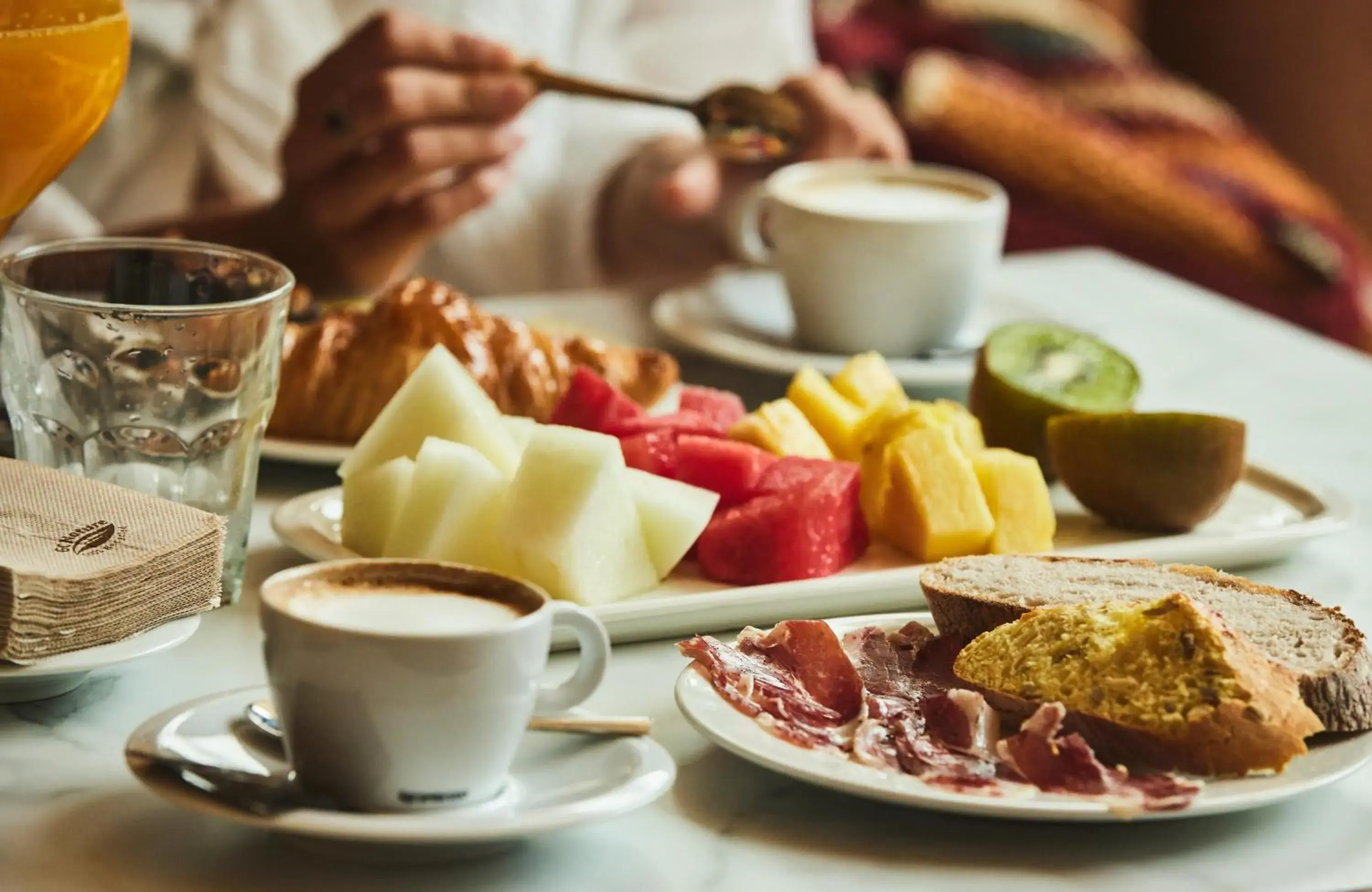 Breakfast in Hotel Bed4U Zurriola San Sebastian