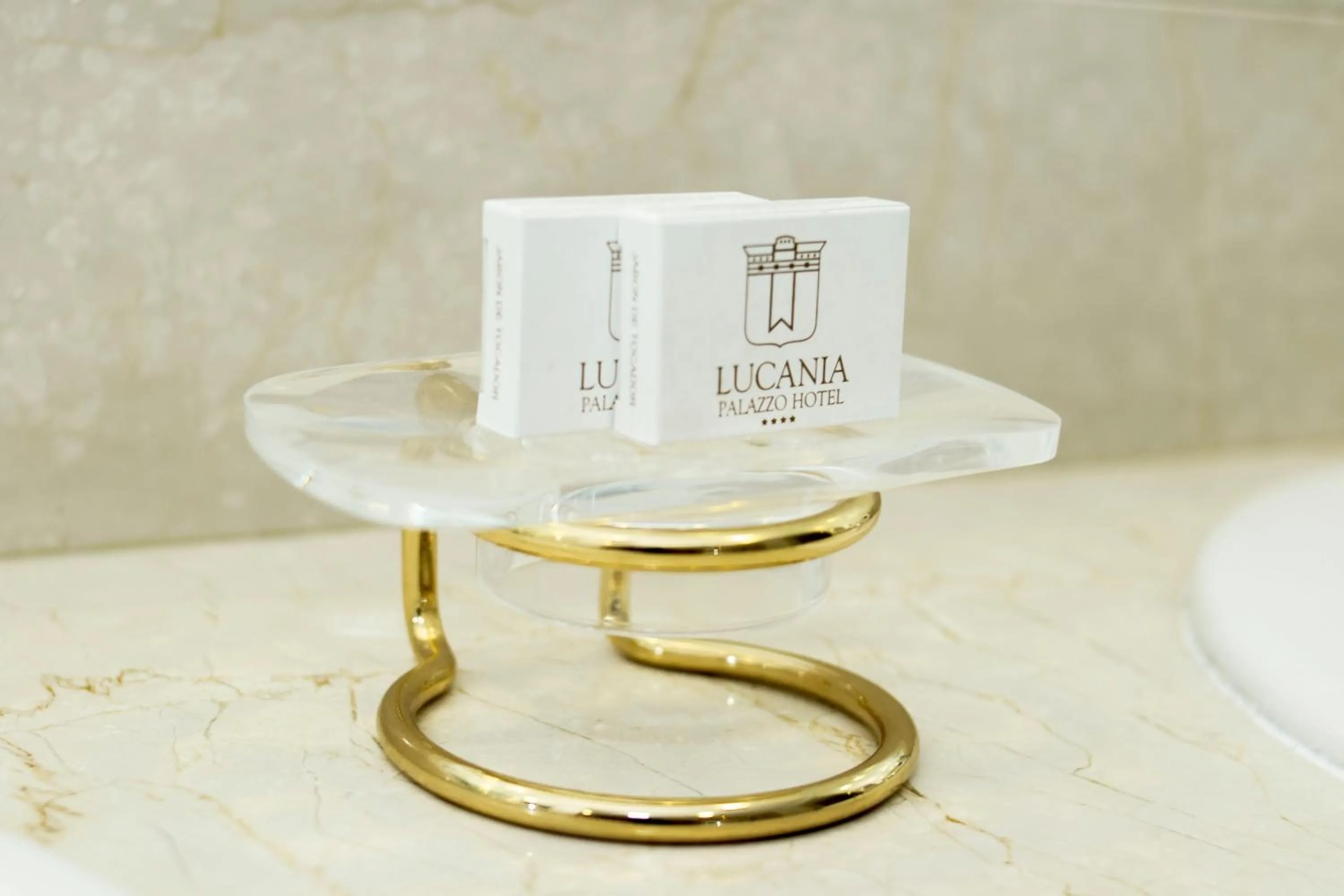 Bathroom in Lucania Palazzo Hotel