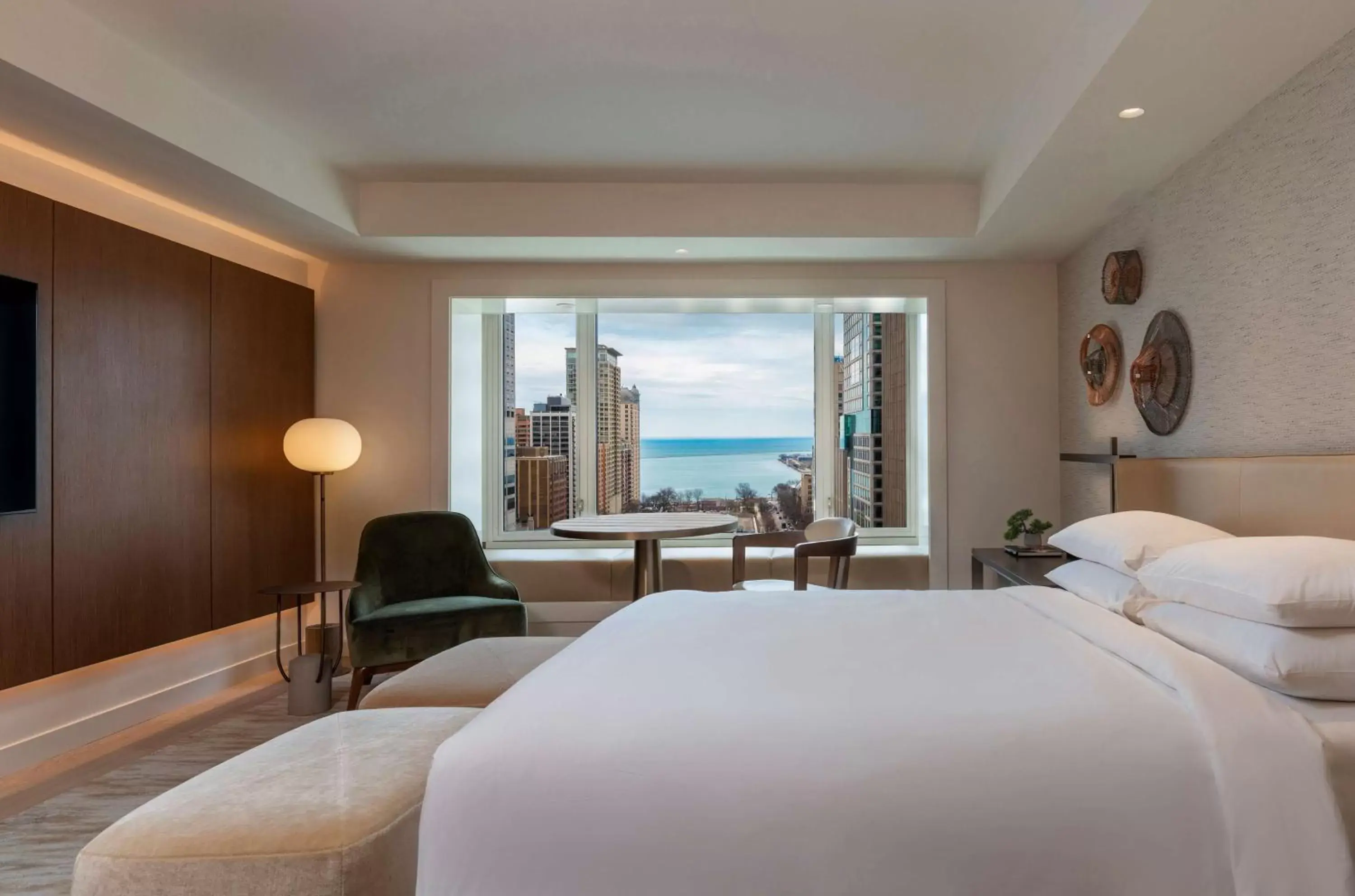 Bedroom in Park Hyatt Chicago