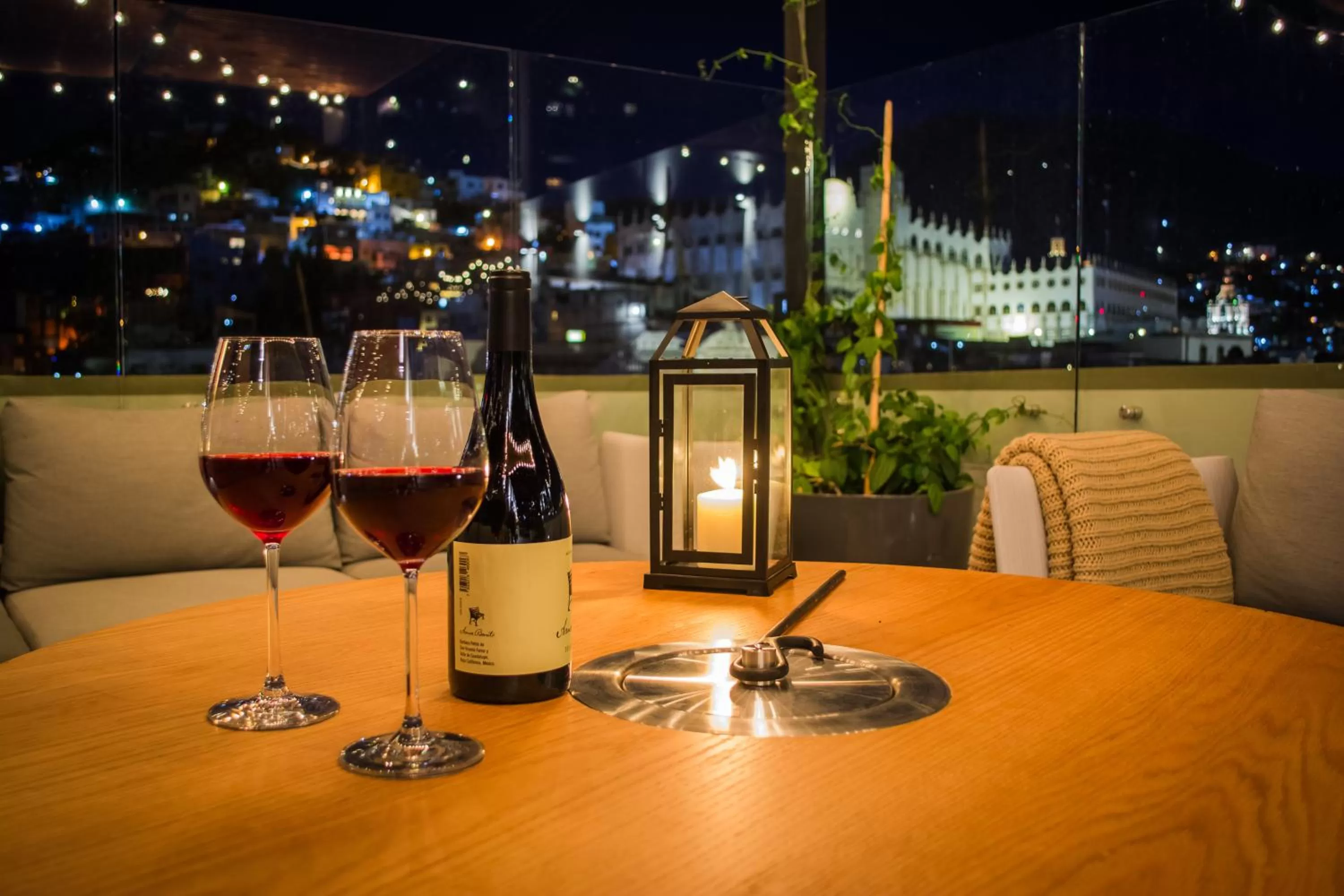 Balcony/Terrace in Antigua Trece Hotel Fusión
