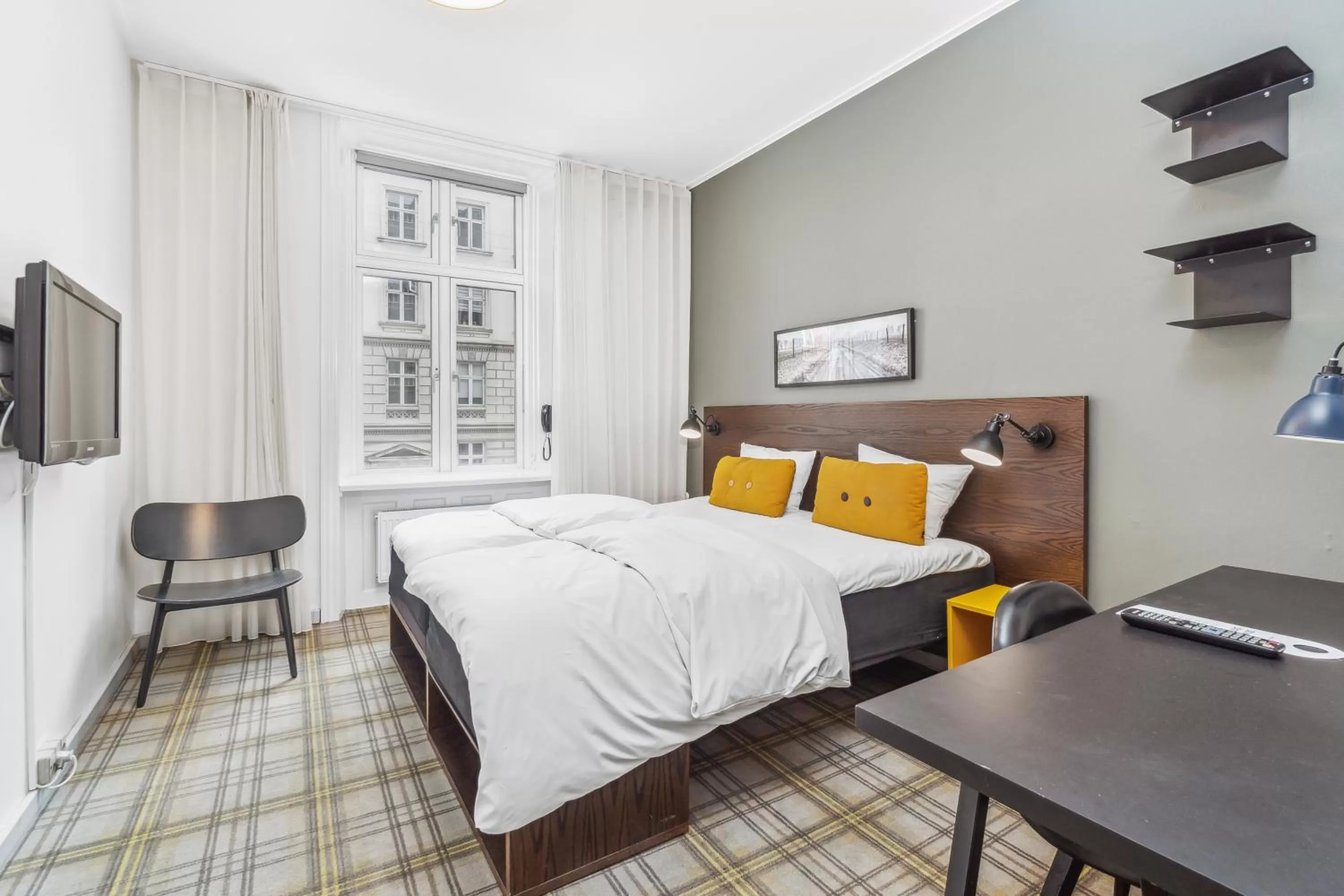 Bedroom, Bed in Ibsens Hotel