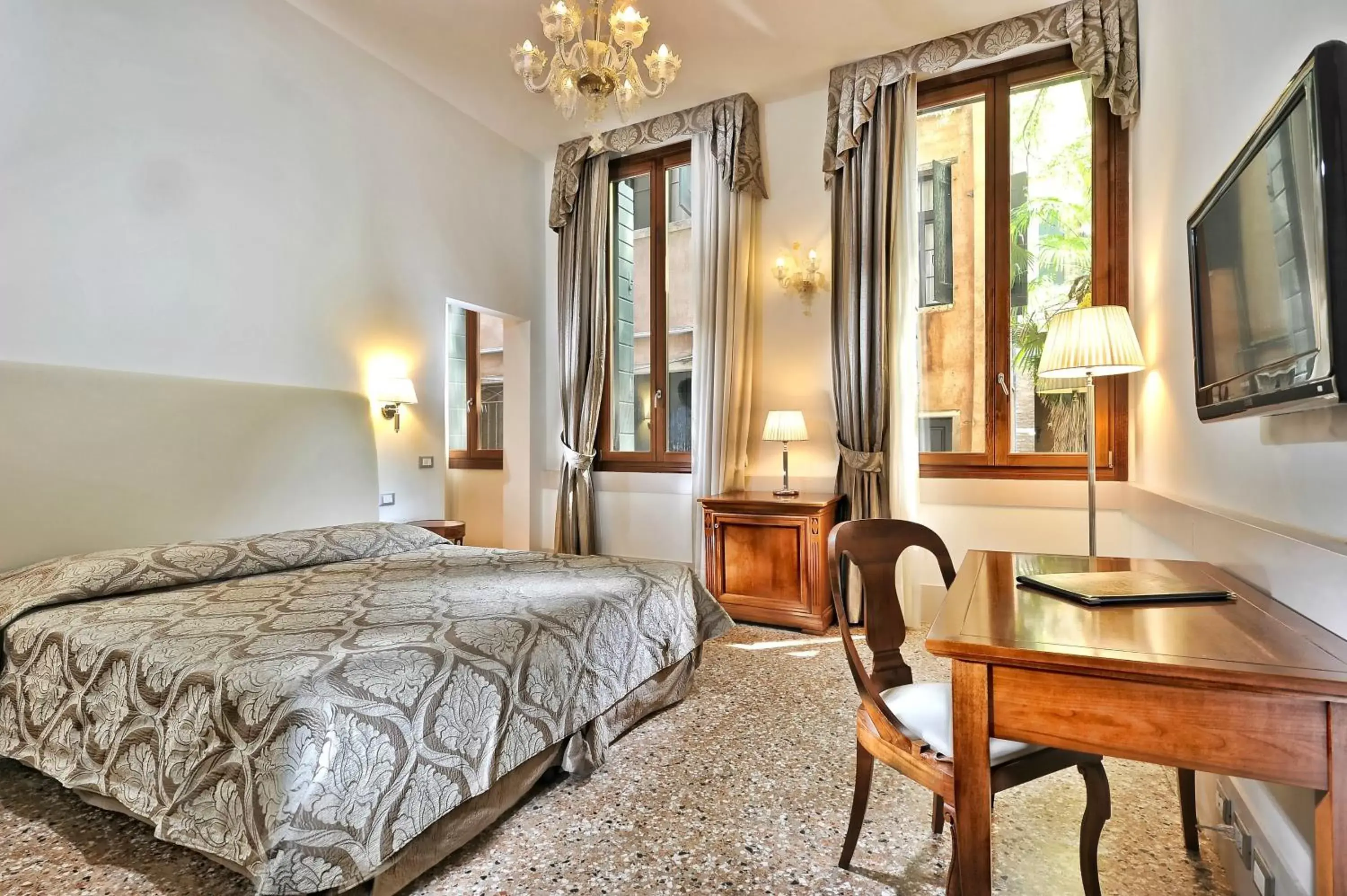Bed in Hotel Palazzo Vitturi