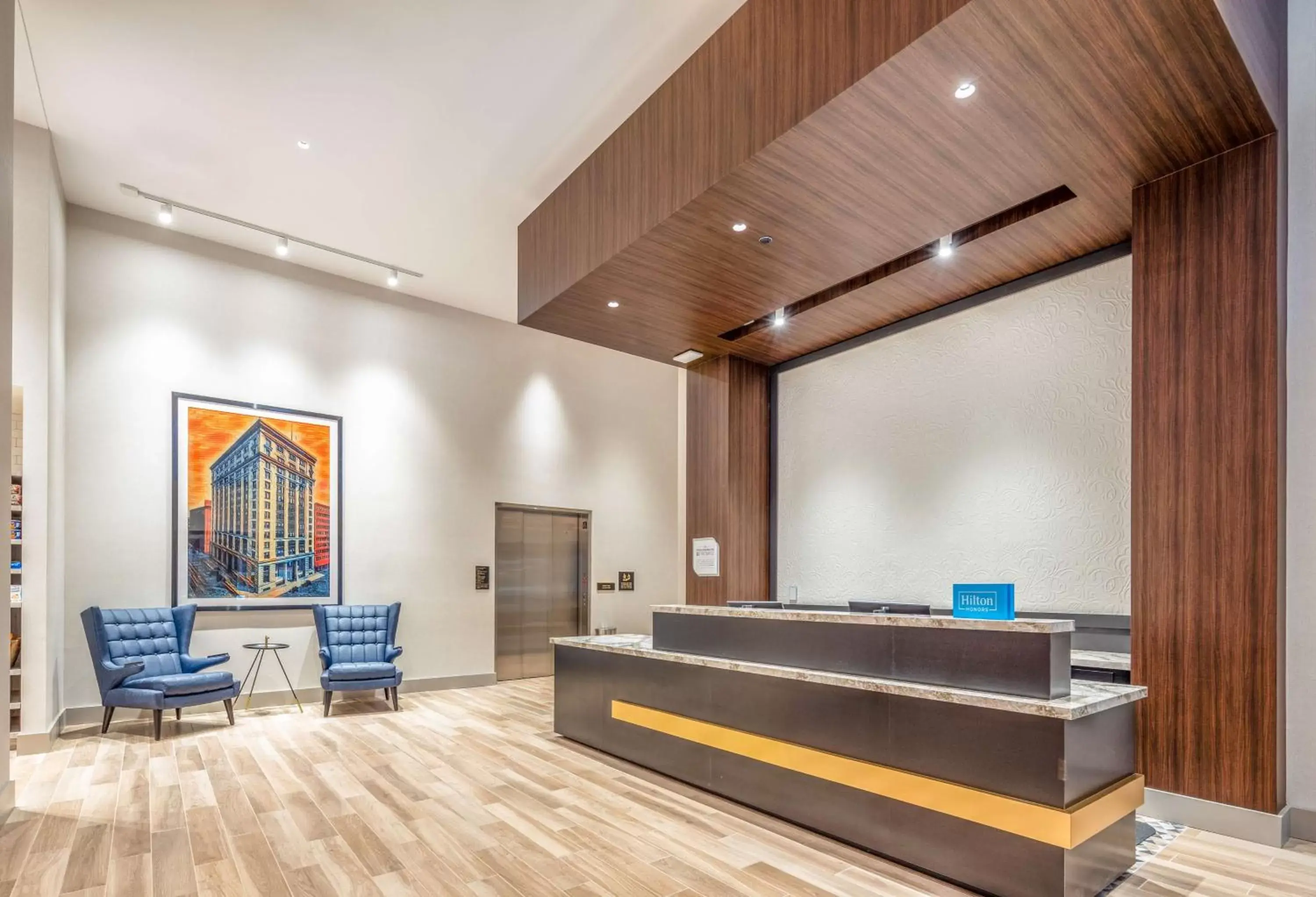 Lobby or reception, Lobby/Reception in Hilton Garden Inn- Chicago Central Loop