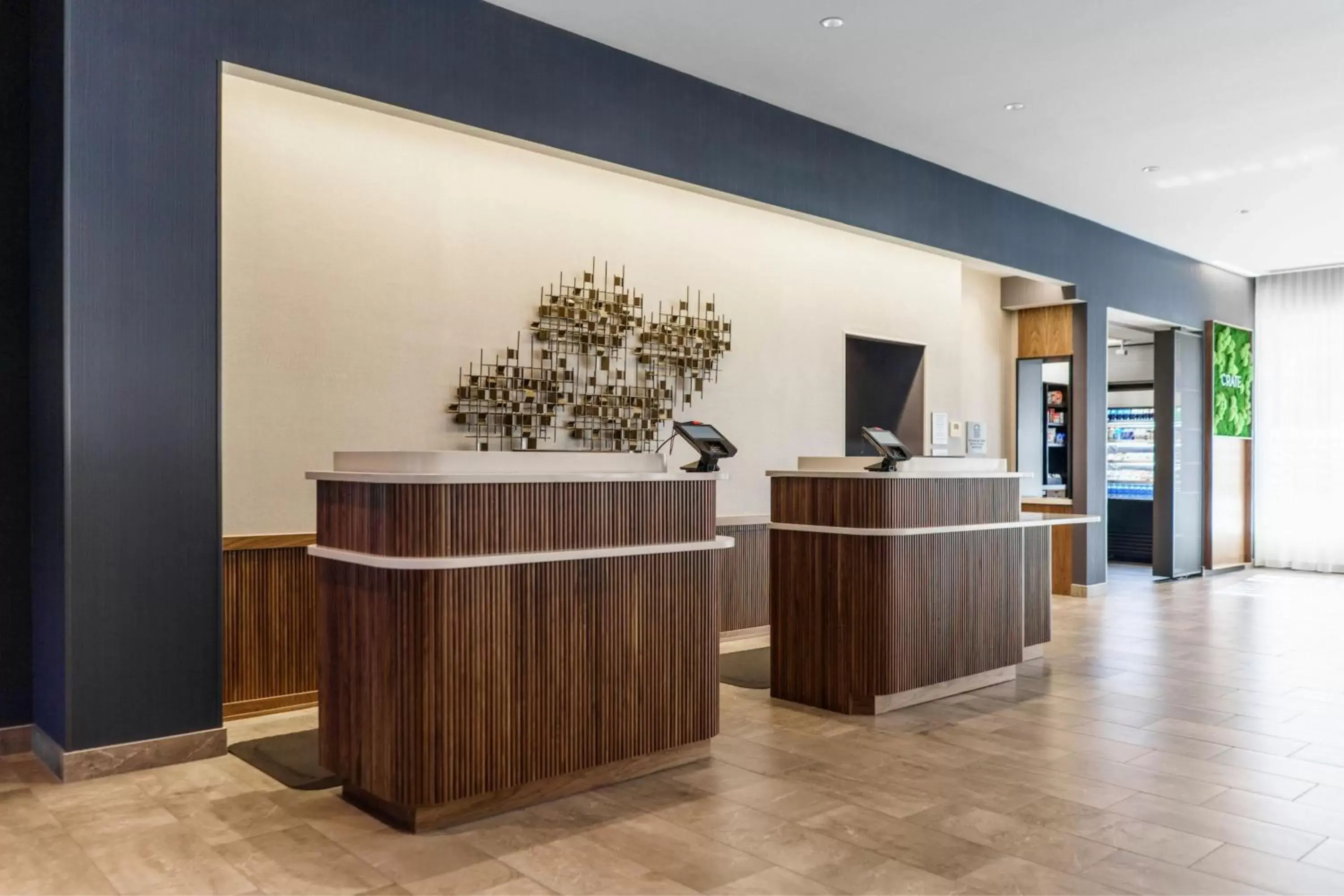 Lobby or reception, Lobby/Reception in Courtyard by Marriott Indianapolis Fishers