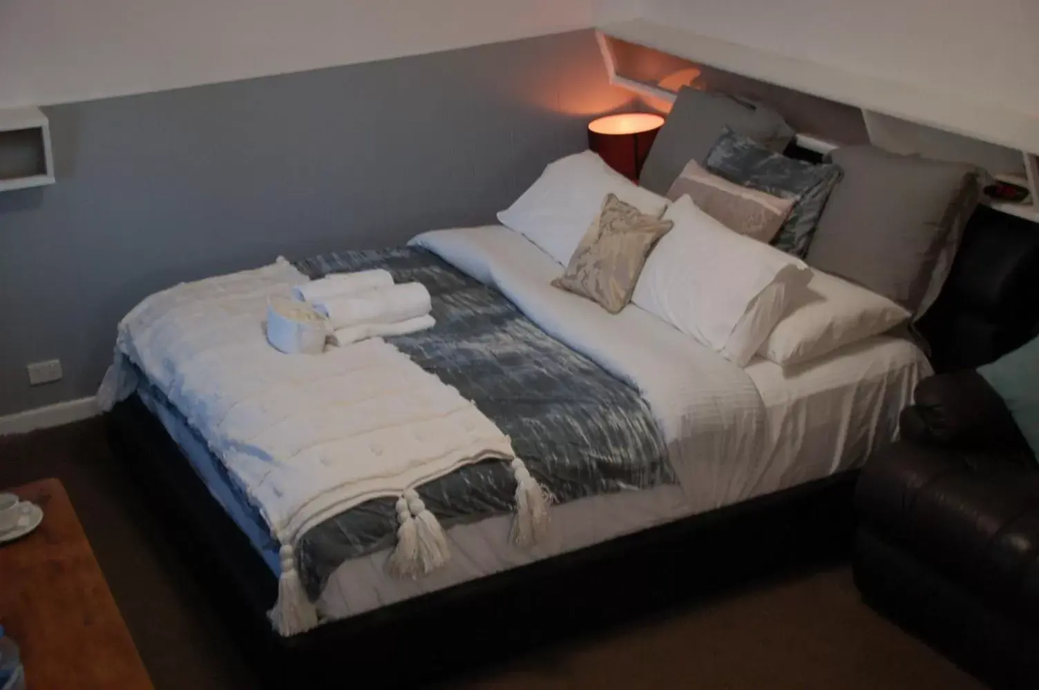 Bed in Calder Motel