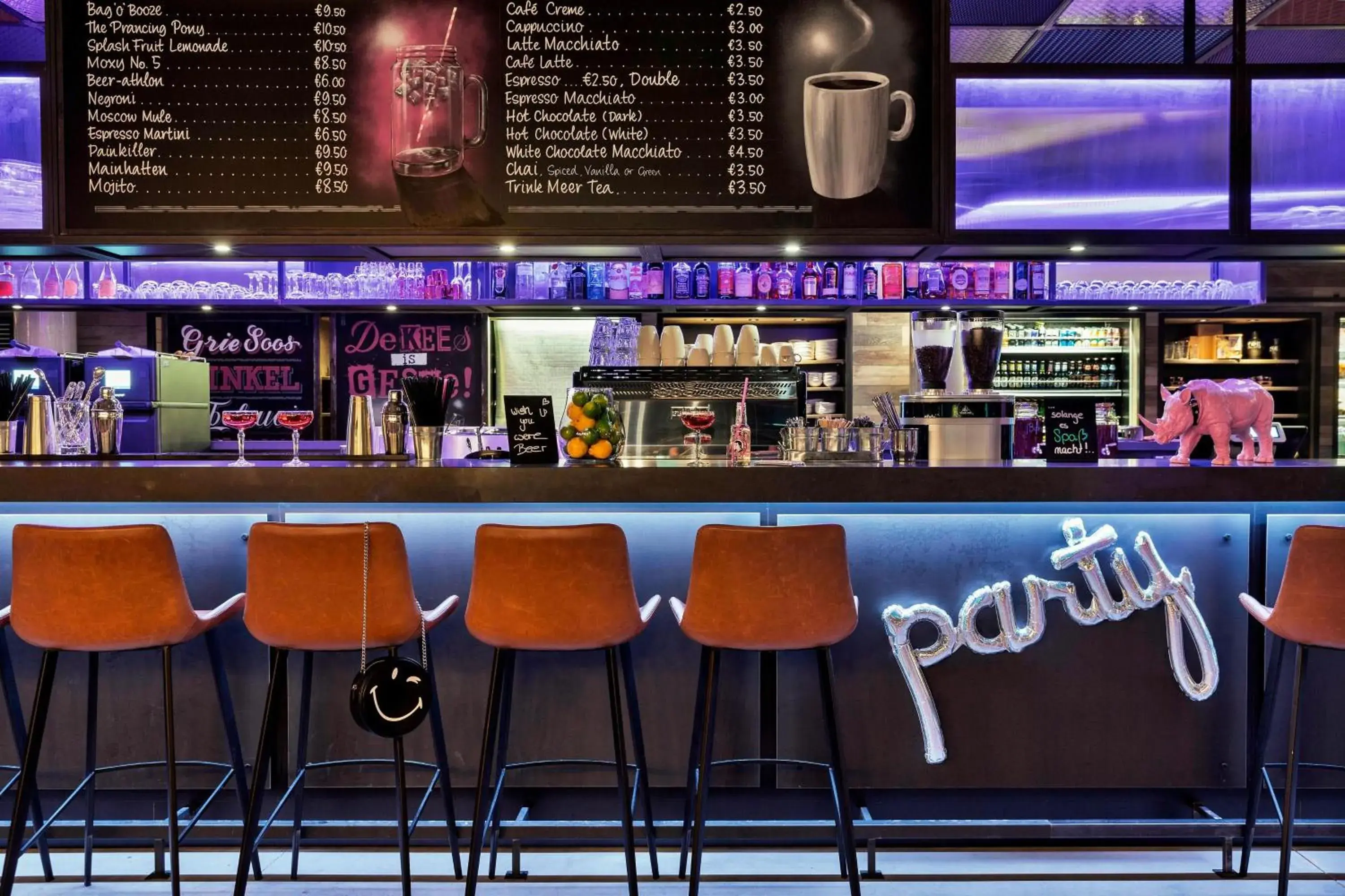 Lounge or bar, Lounge/Bar in MOXY Frankfurt East