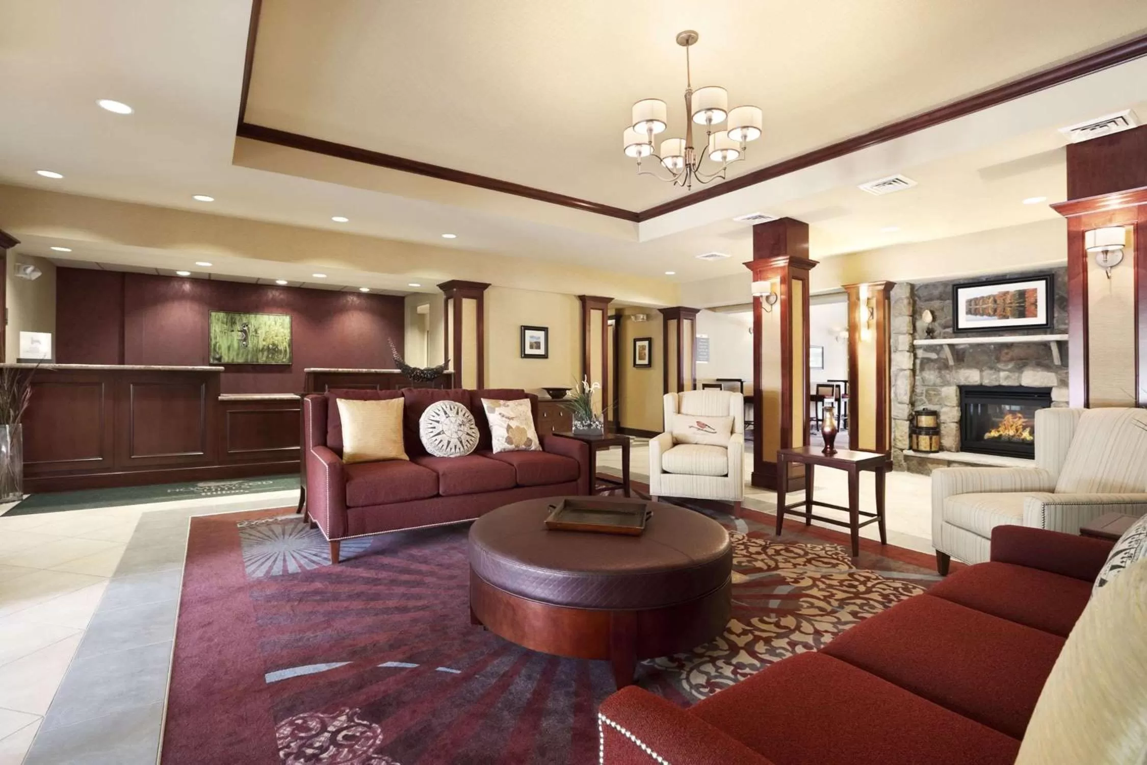 Lobby or reception in Homewood Suites Atlantic City Egg Harbor Township
