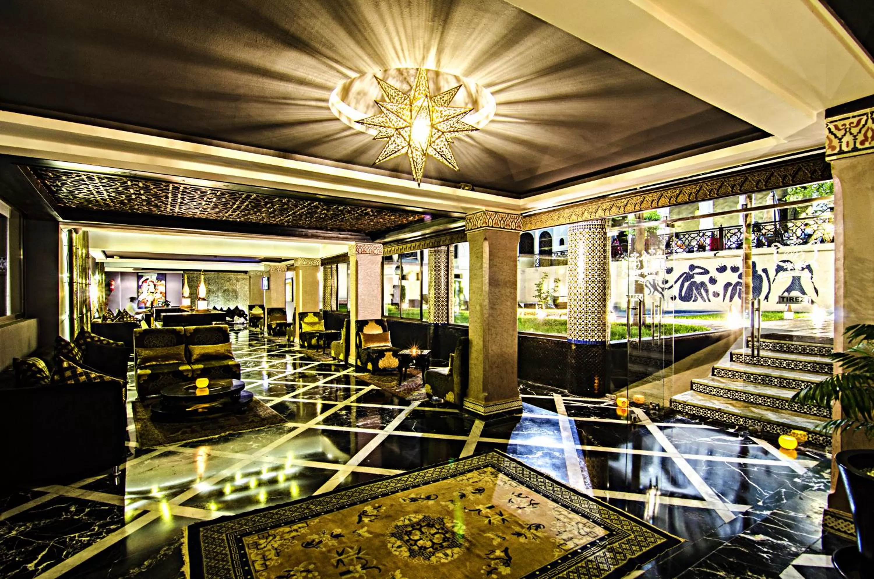Lounge or bar in Palais Ommeyad Suites & Spa
