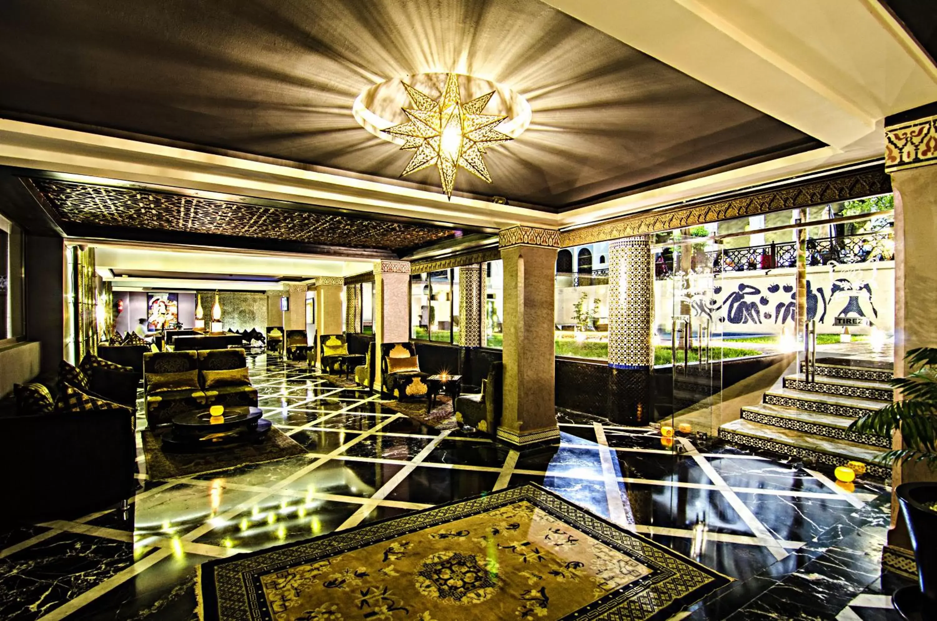 Lounge or bar in Palais Ommeyad Suites & Spa Lounge or bar in Palais Ommeyad Suites & Spa