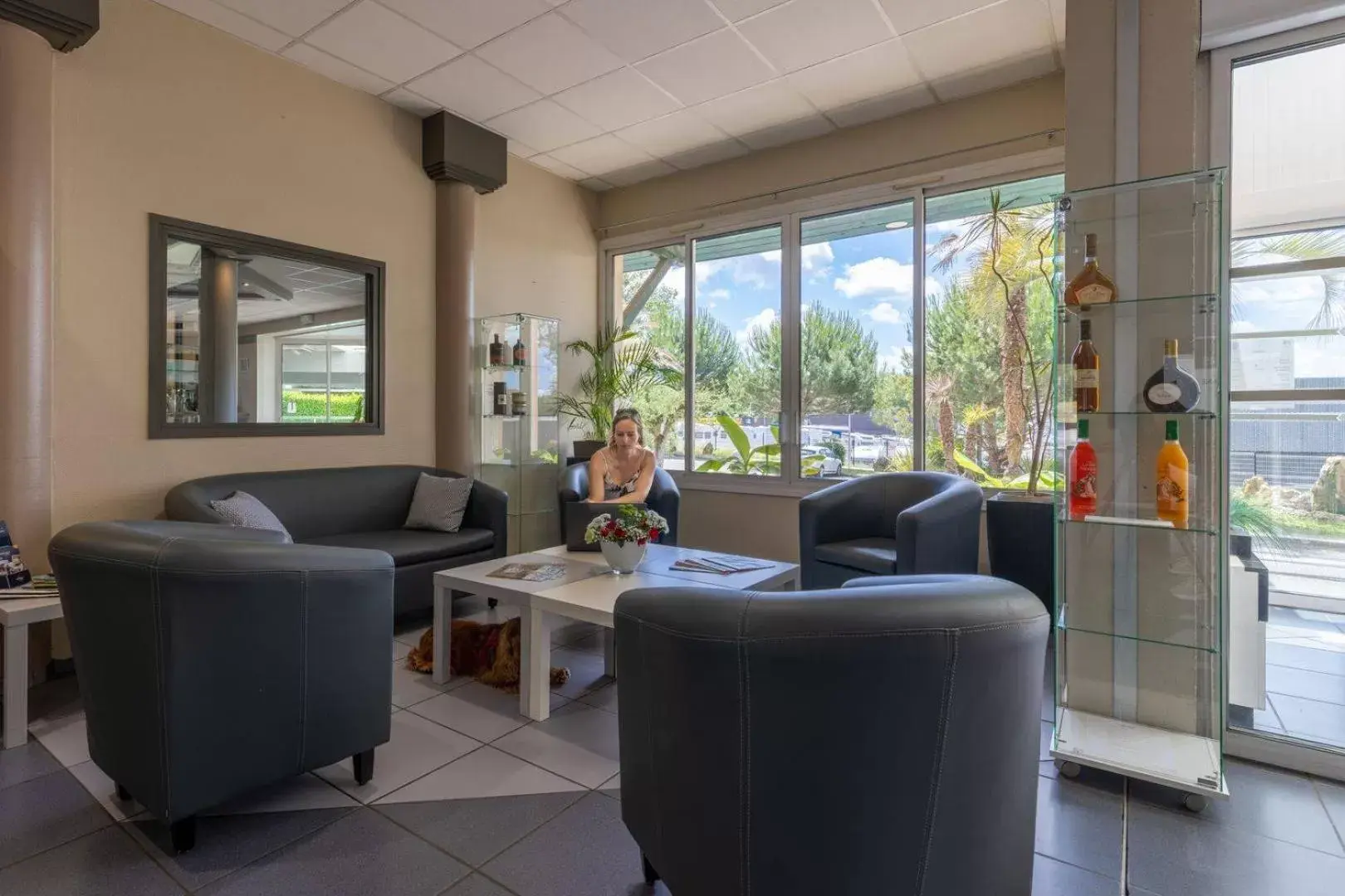 Seating Area in Hotel Abor