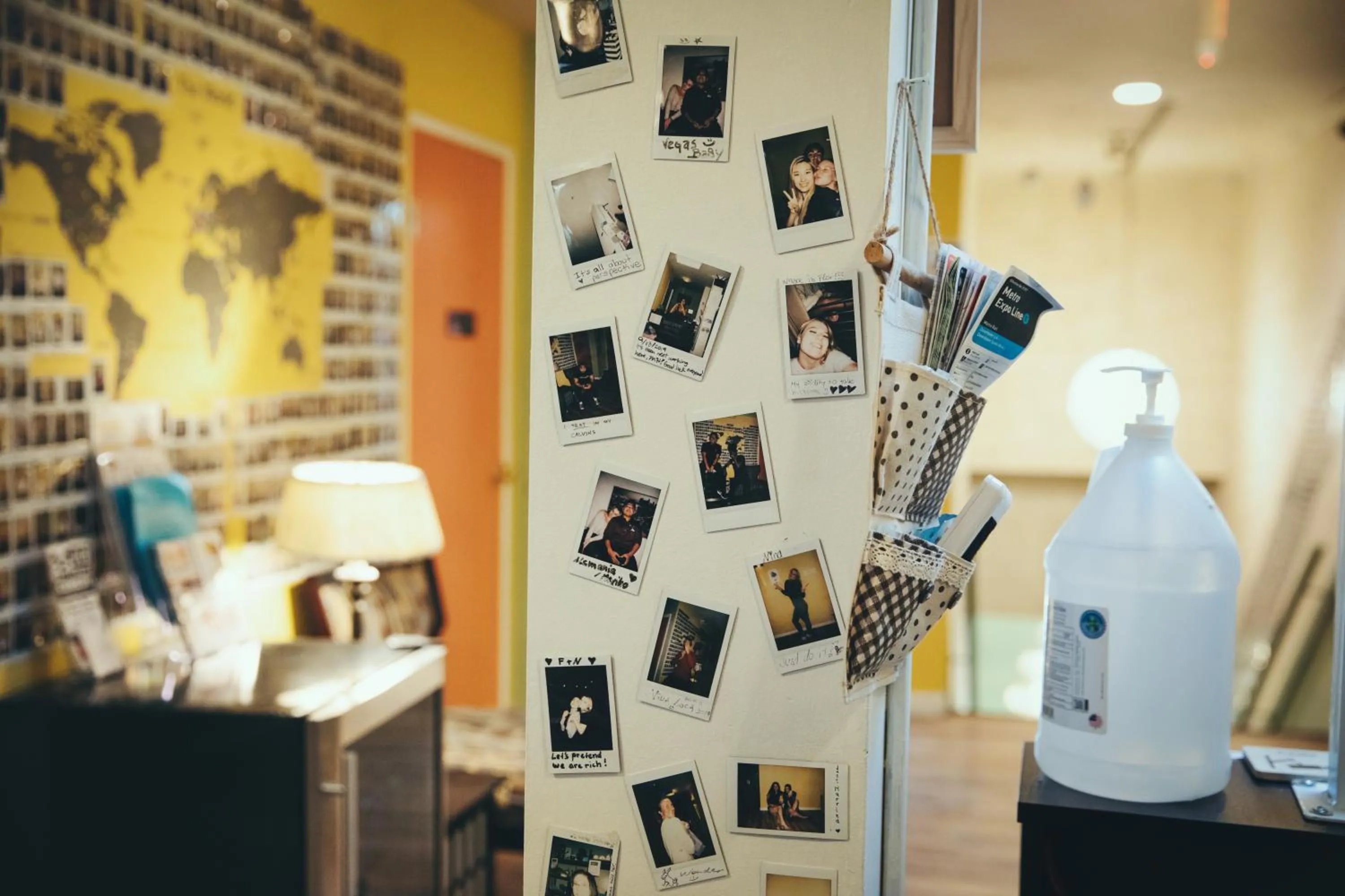 Decorative detail in Melrose Hostel