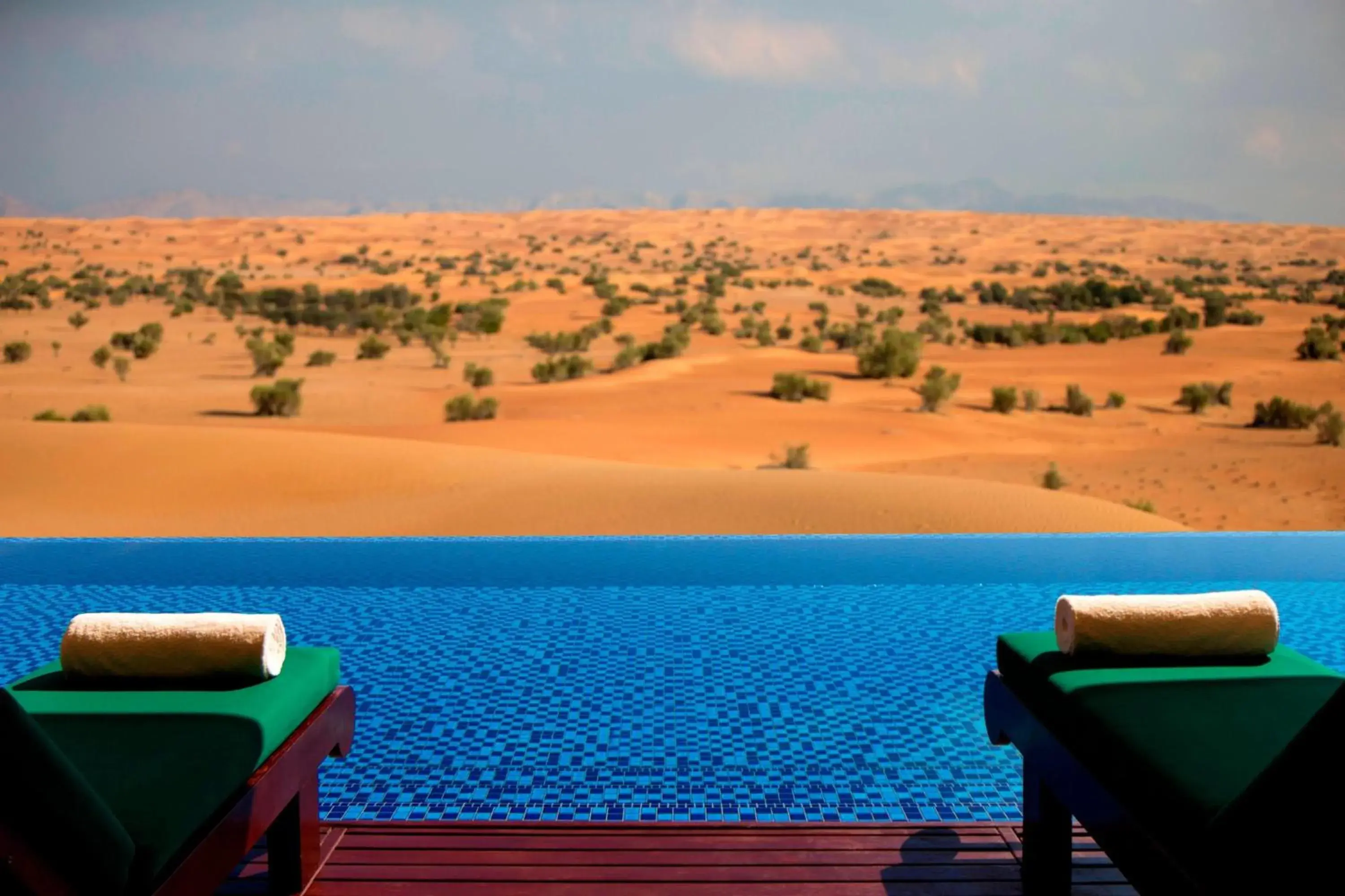 Swimming pool in Al Maha, a Luxury Collection Desert Resort & Spa, Dubai