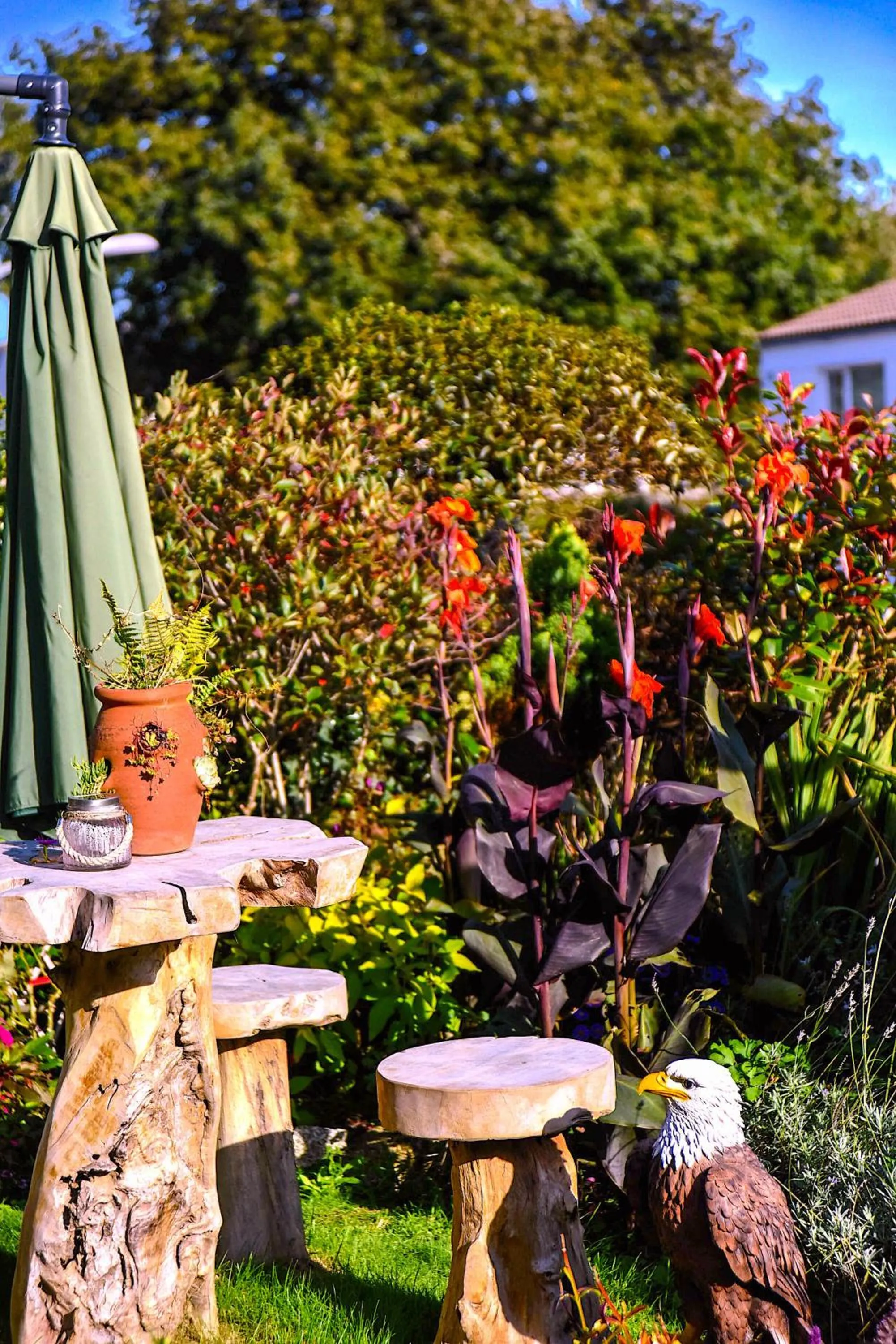 Decorative detail in Poltair Guest House