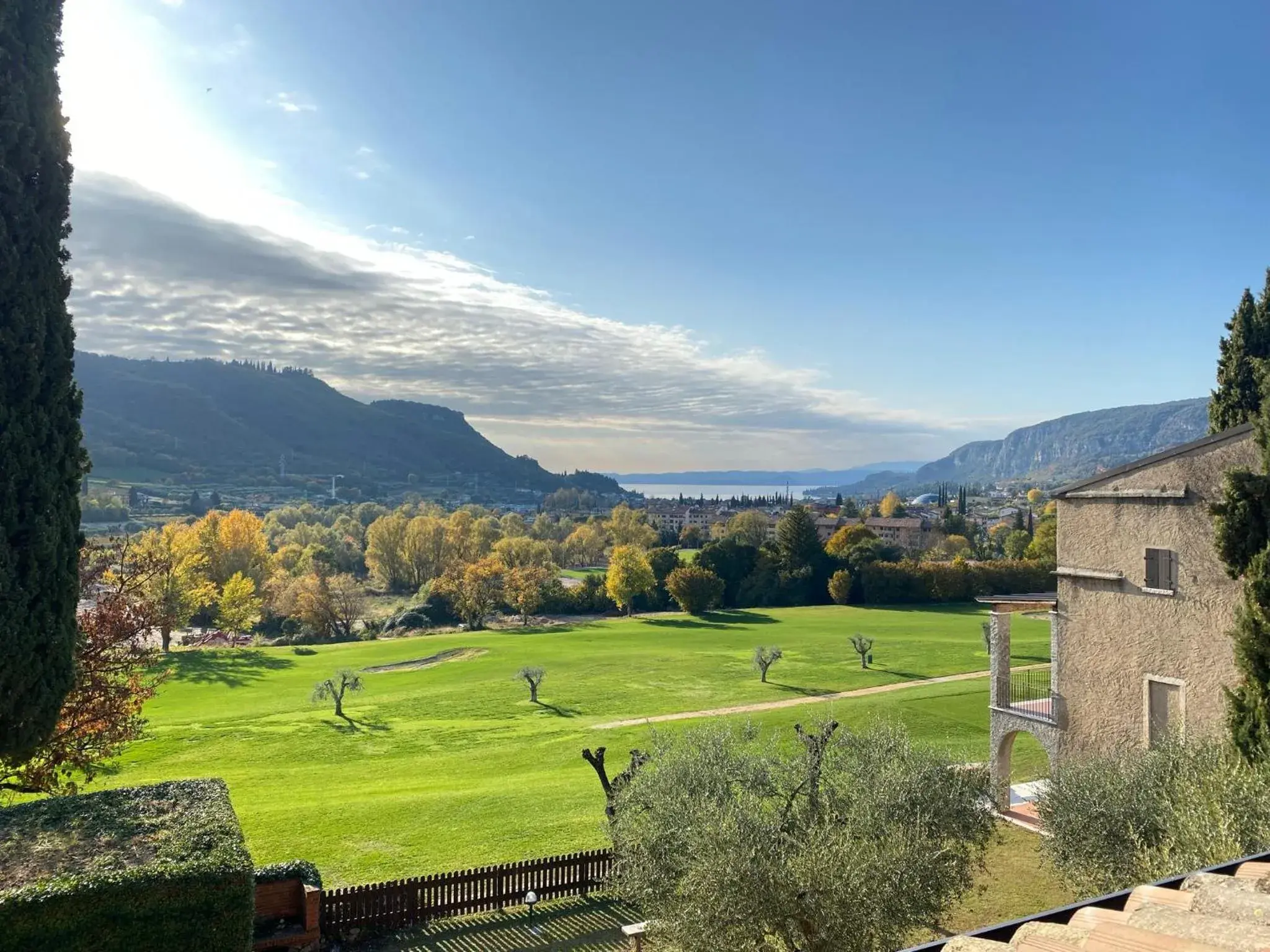 Golfcourse in Poiano Garda Resort Hotel