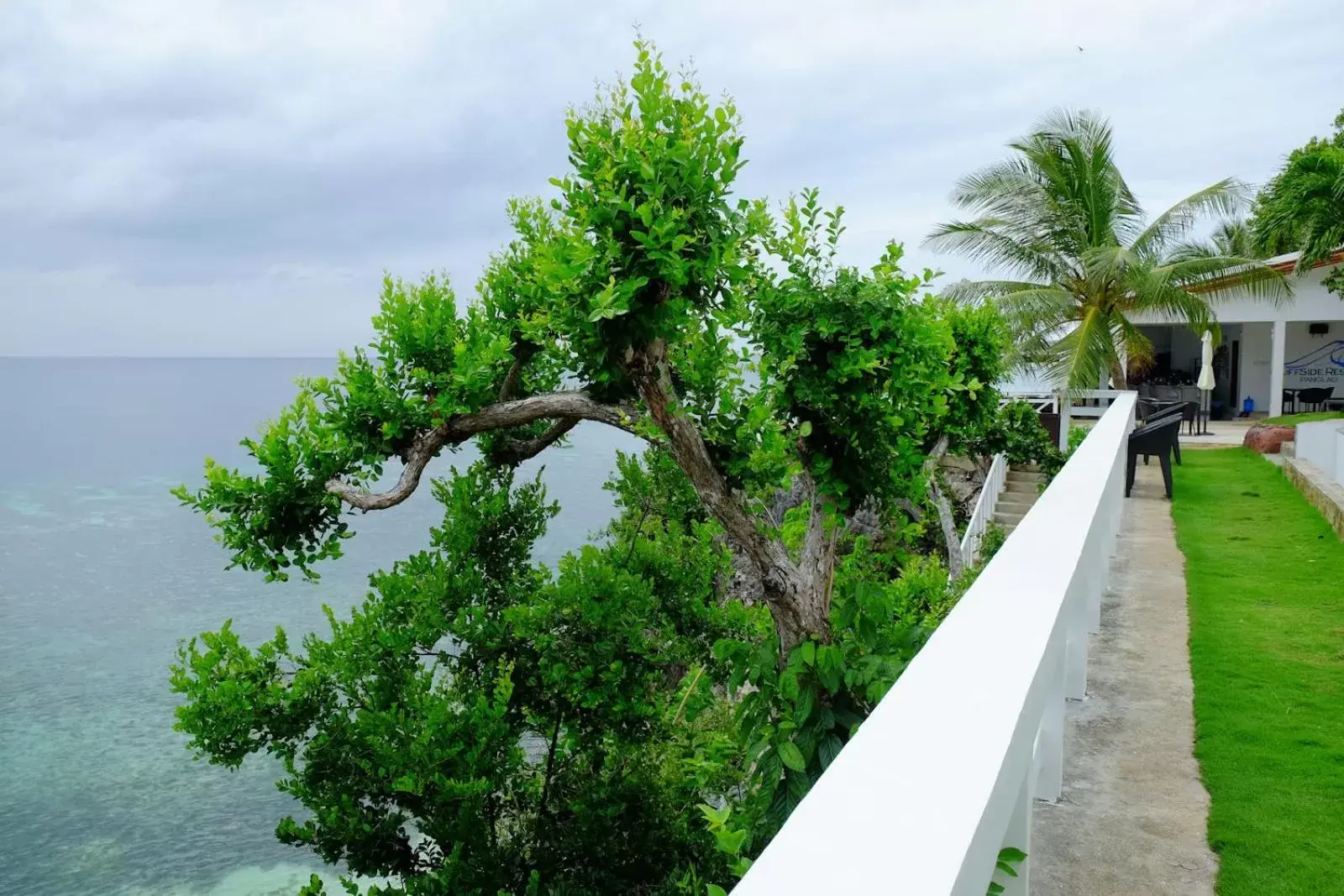 Garden view in Cliffside Resort