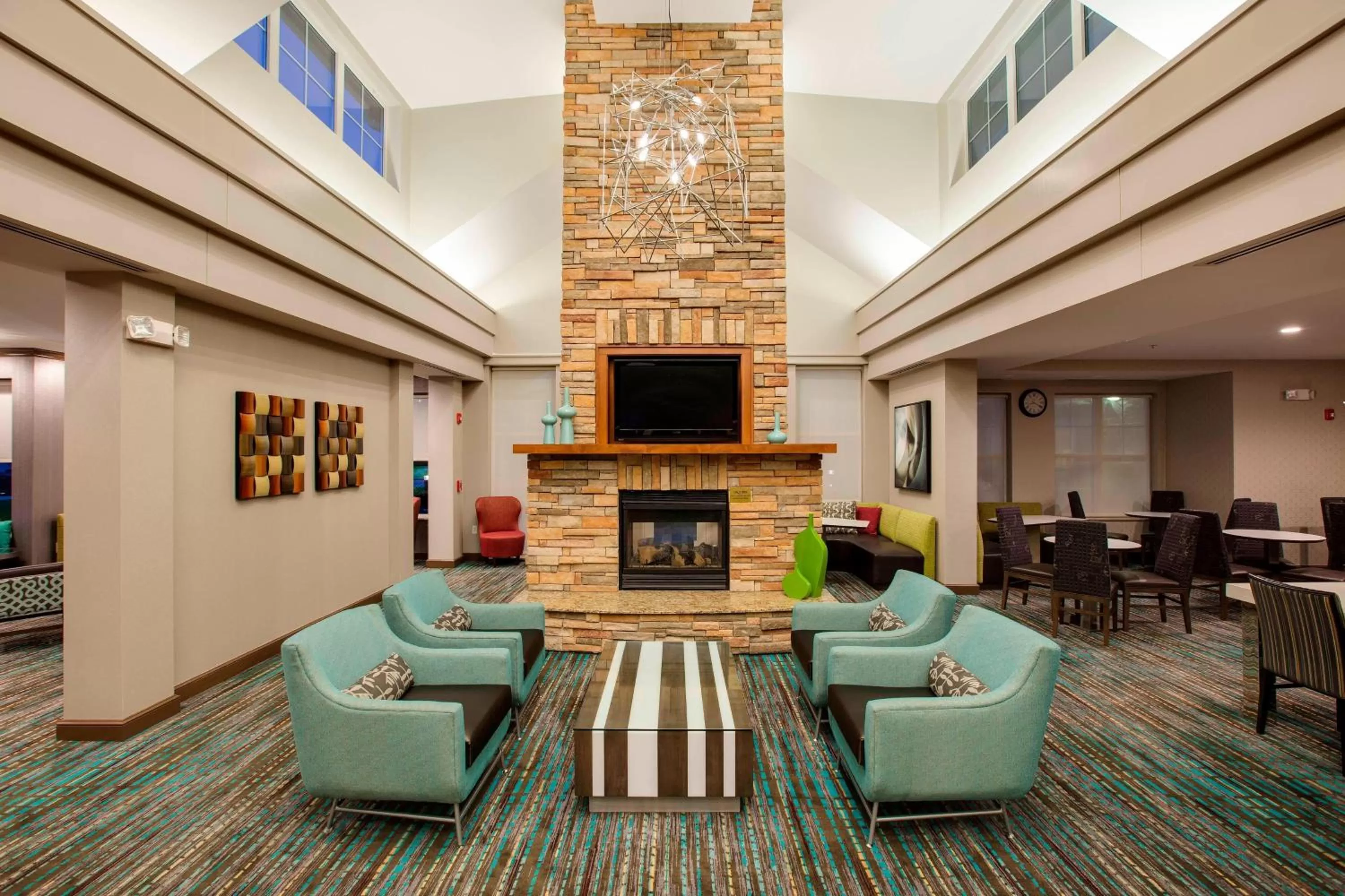Lobby or reception in Residence Inn Chicago Midway Airport