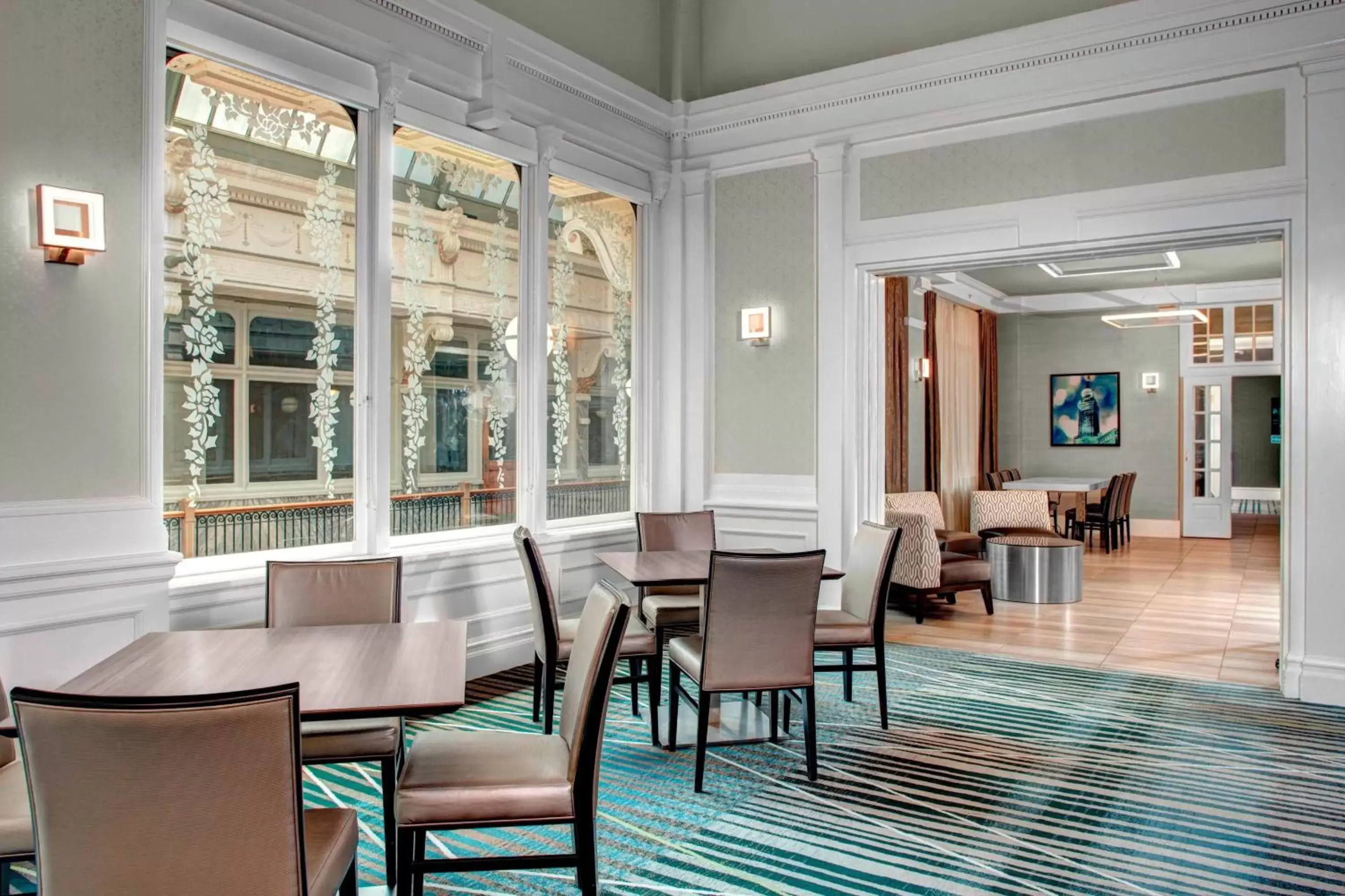 Lobby or reception, Restaurant/Places to Eat in Residence Inn by Marriott Cleveland Downtown