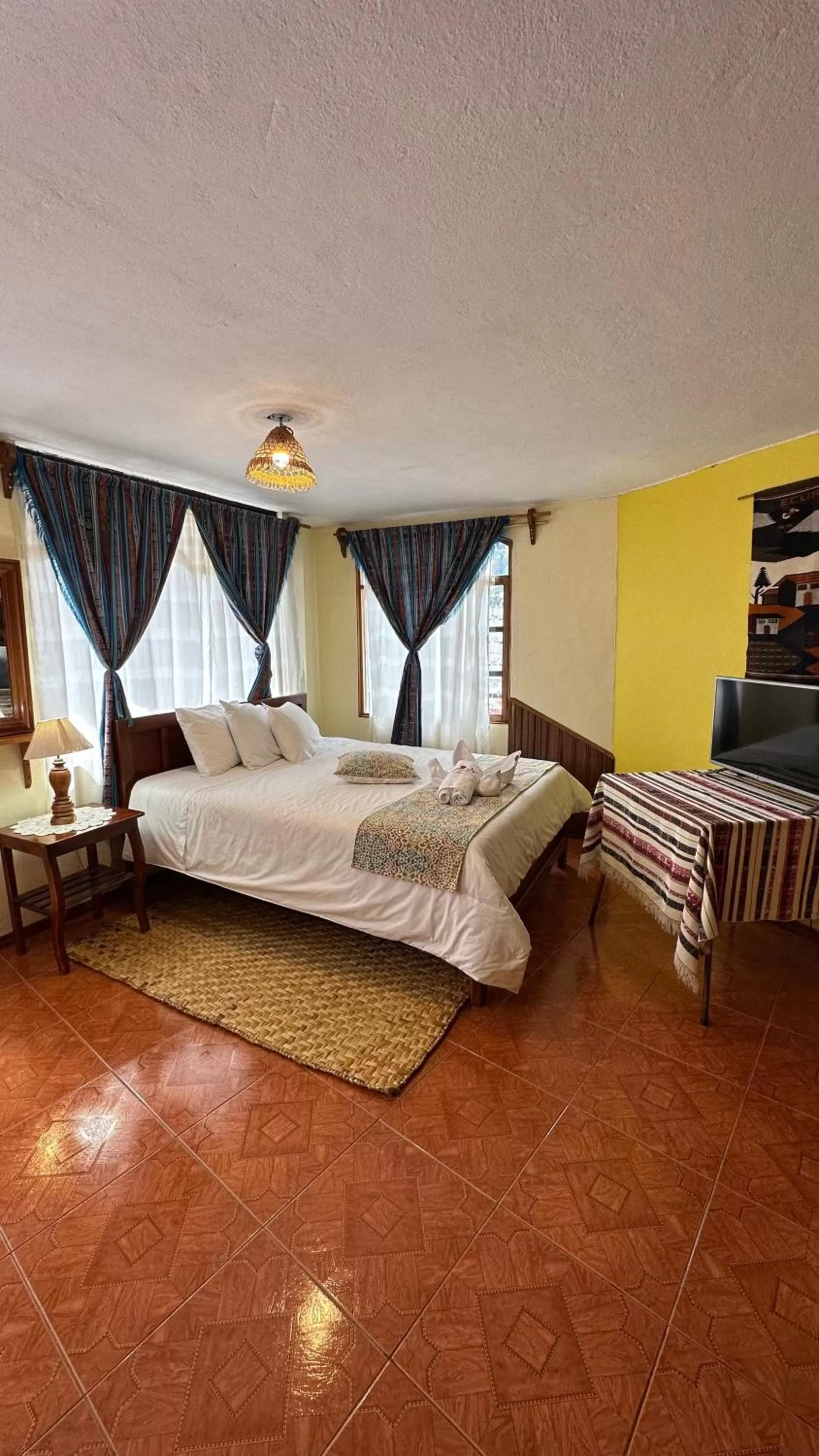 Bed in Hotel Donde Ivan