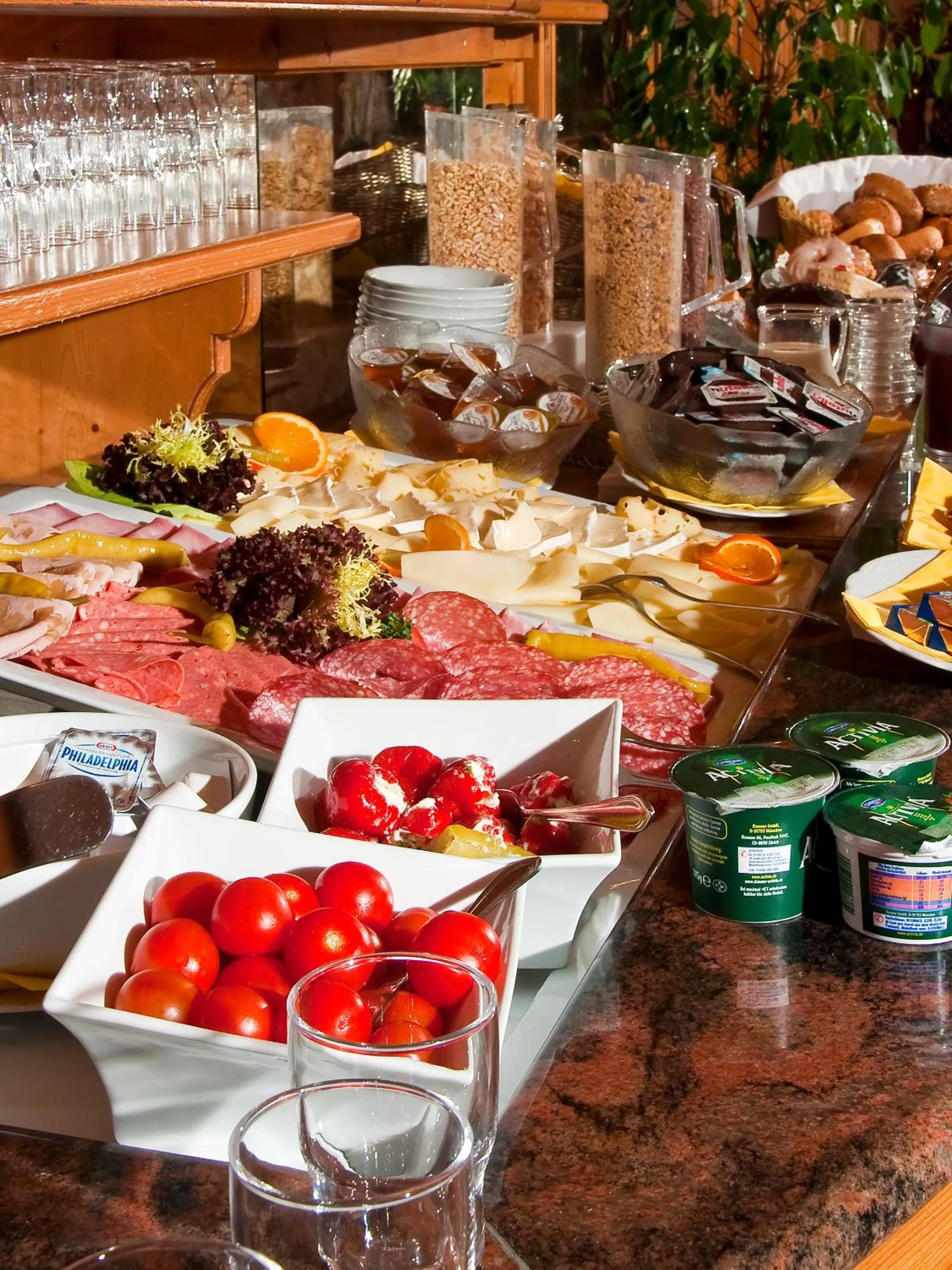 Buffet breakfast in Landgasthof Apfelbeck