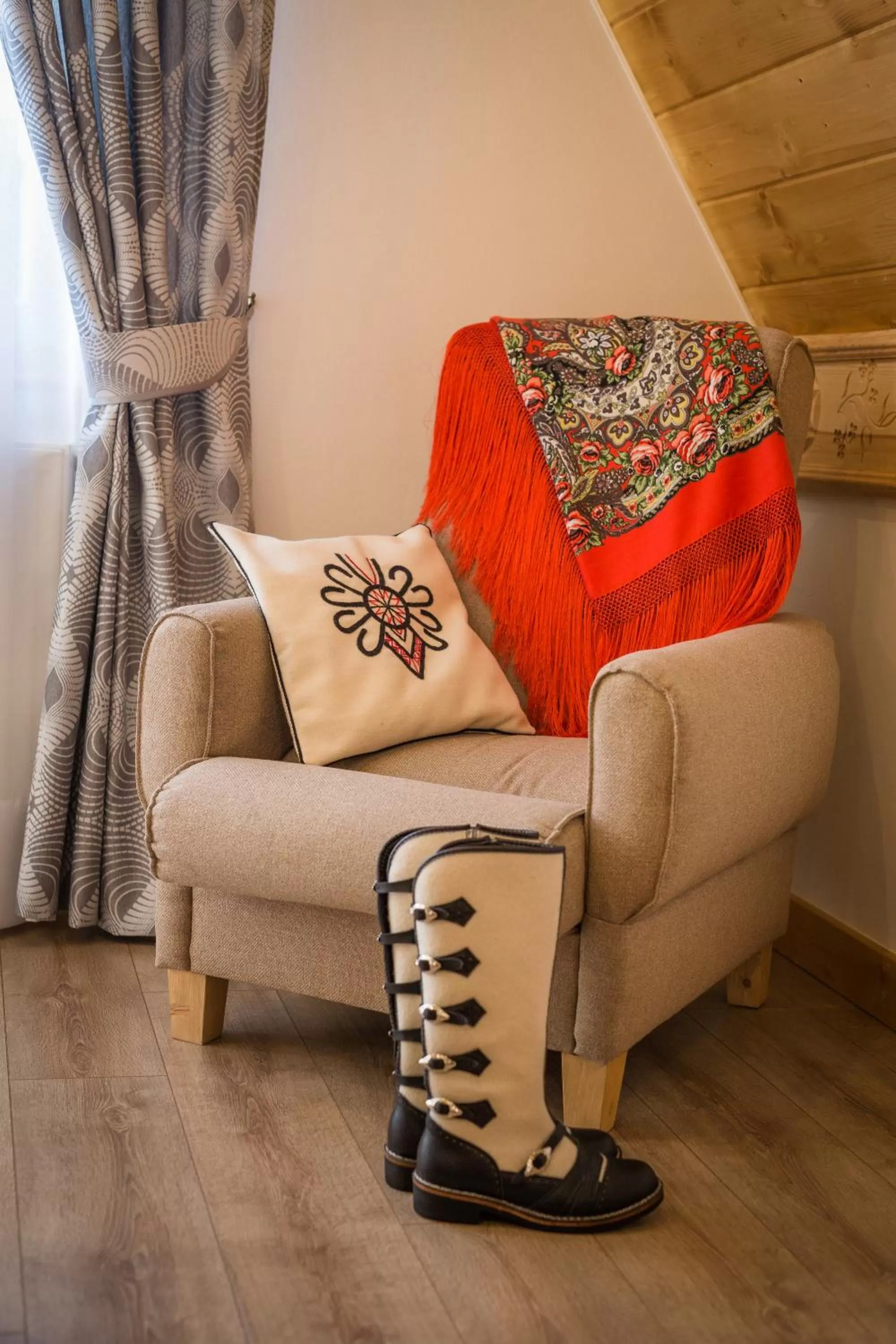 Living room in Willa Góralsko Riwiera