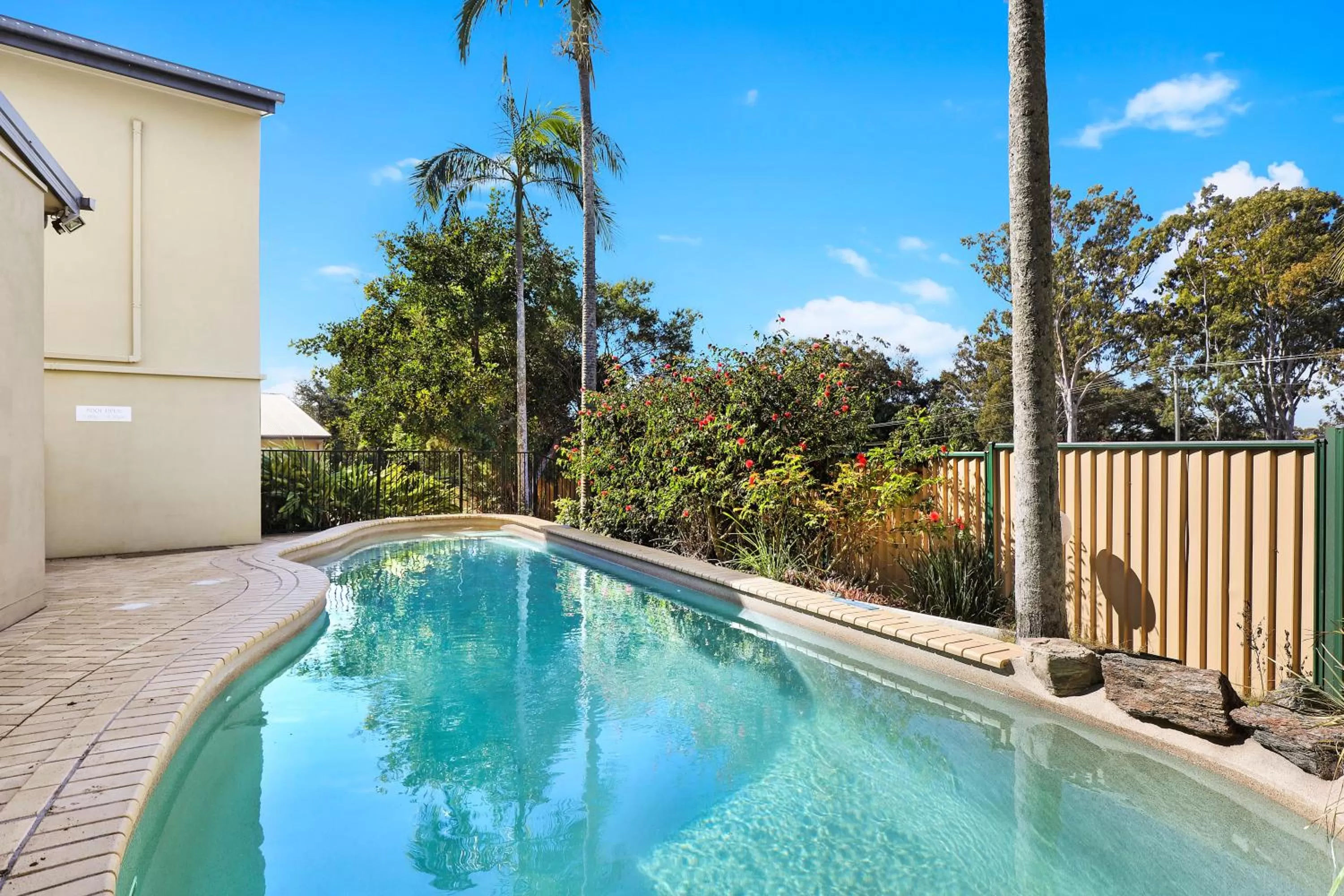Pool view in Caboolture Riverlakes Boutique Motel