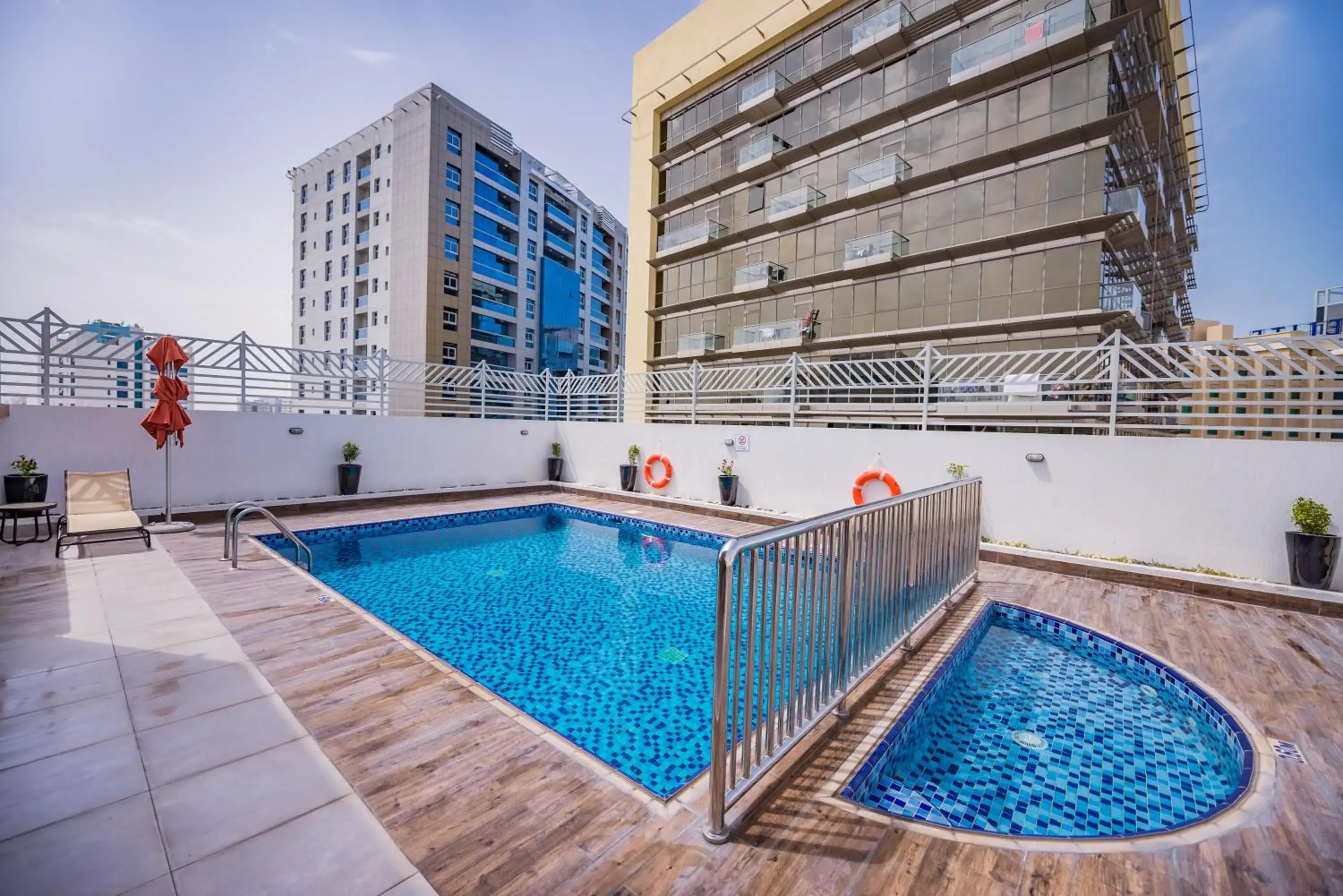 Swimming Pool in MENA Plaza Hotel Albarsha At The Mall