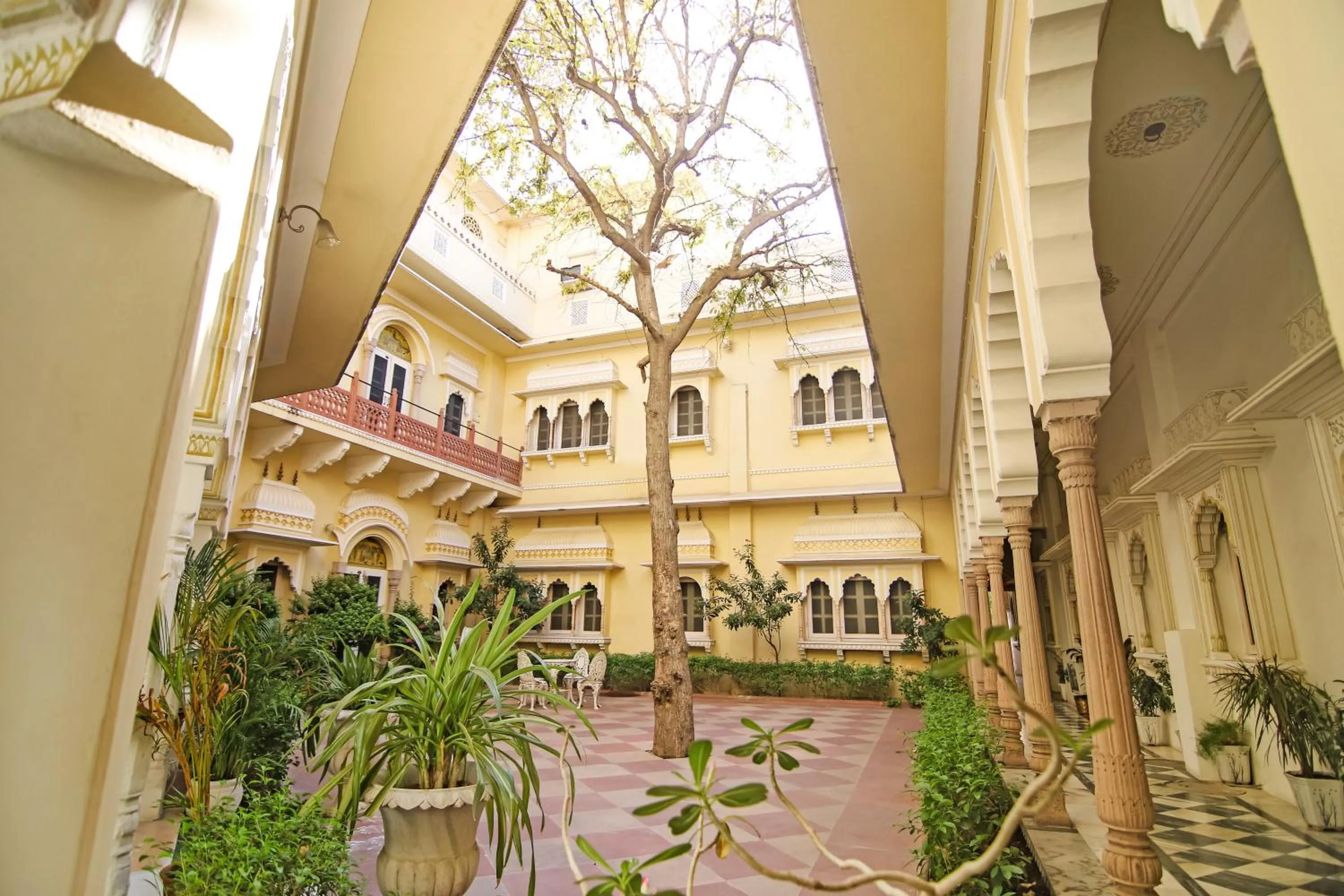 Balcony/Terrace in Alsisar Haveli - Heritage Hotel
