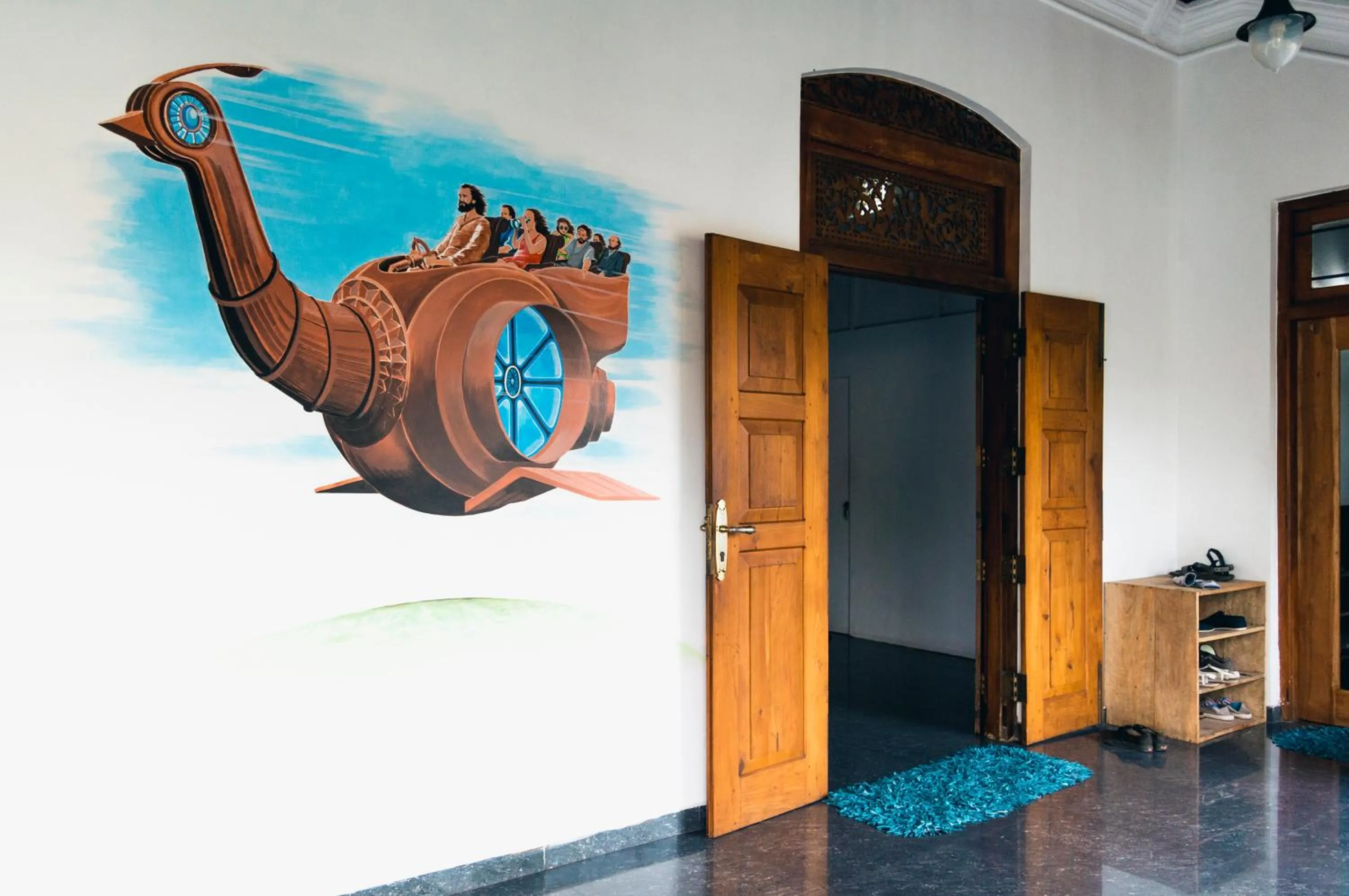 Area and facilities in Hostel First @ Colombo Airport