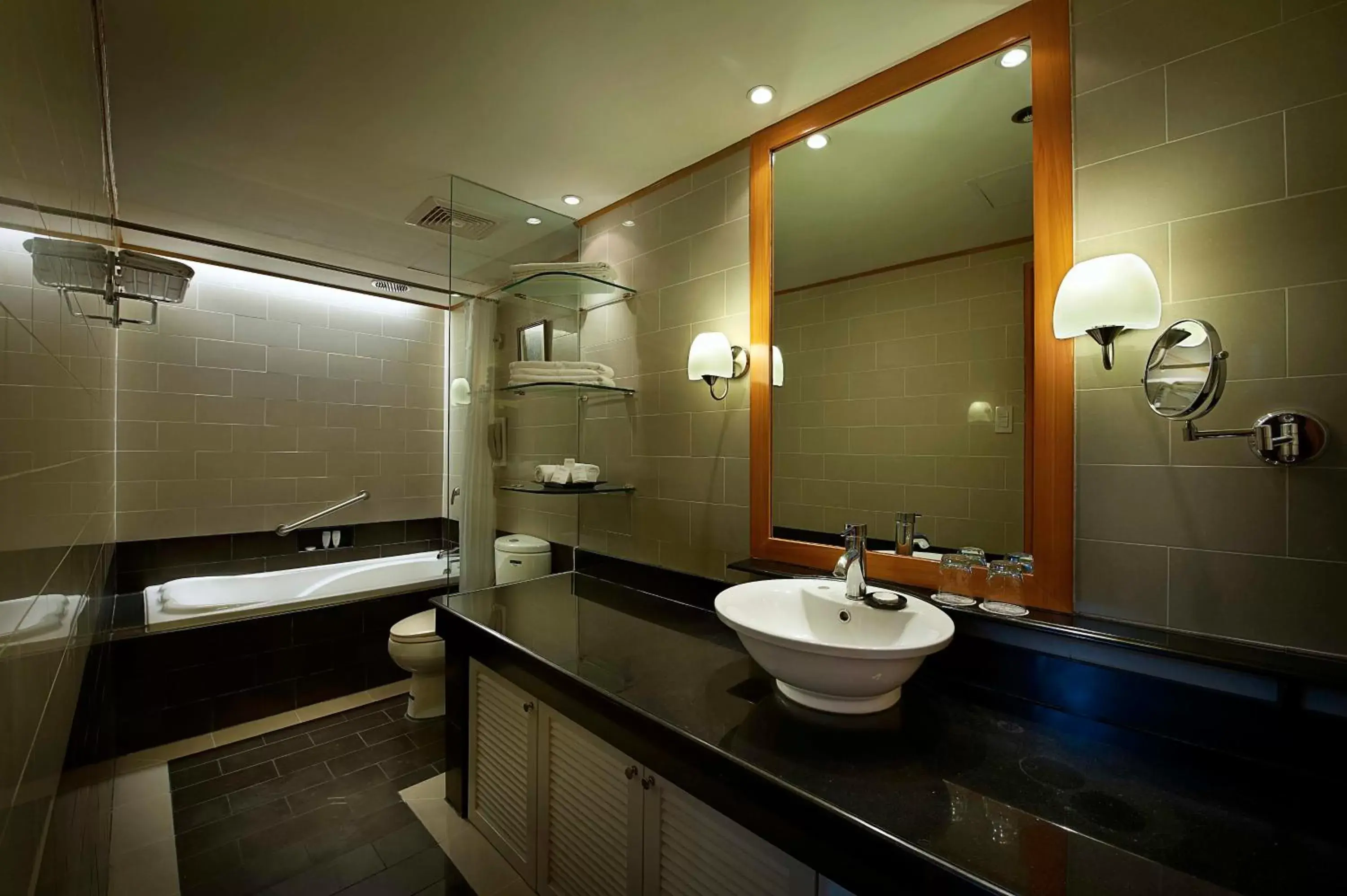 Bathroom in Berjaya Makati Hotel