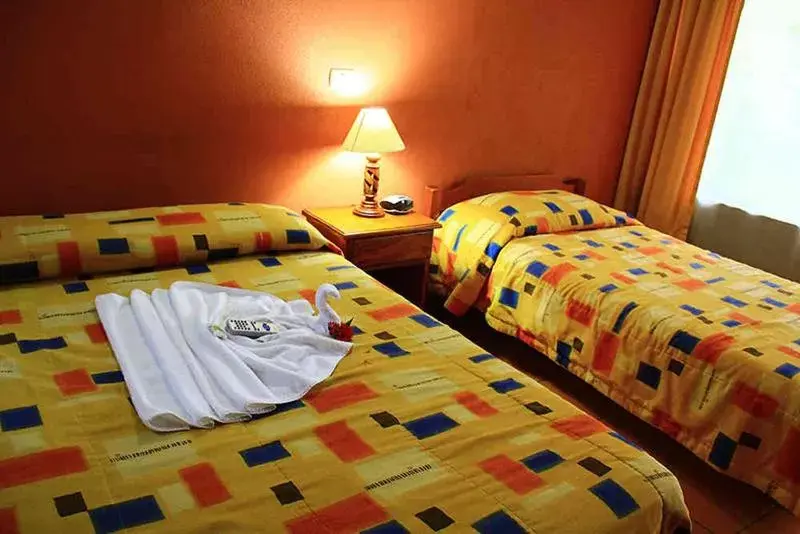 Bed in Hotel Guadalupe
