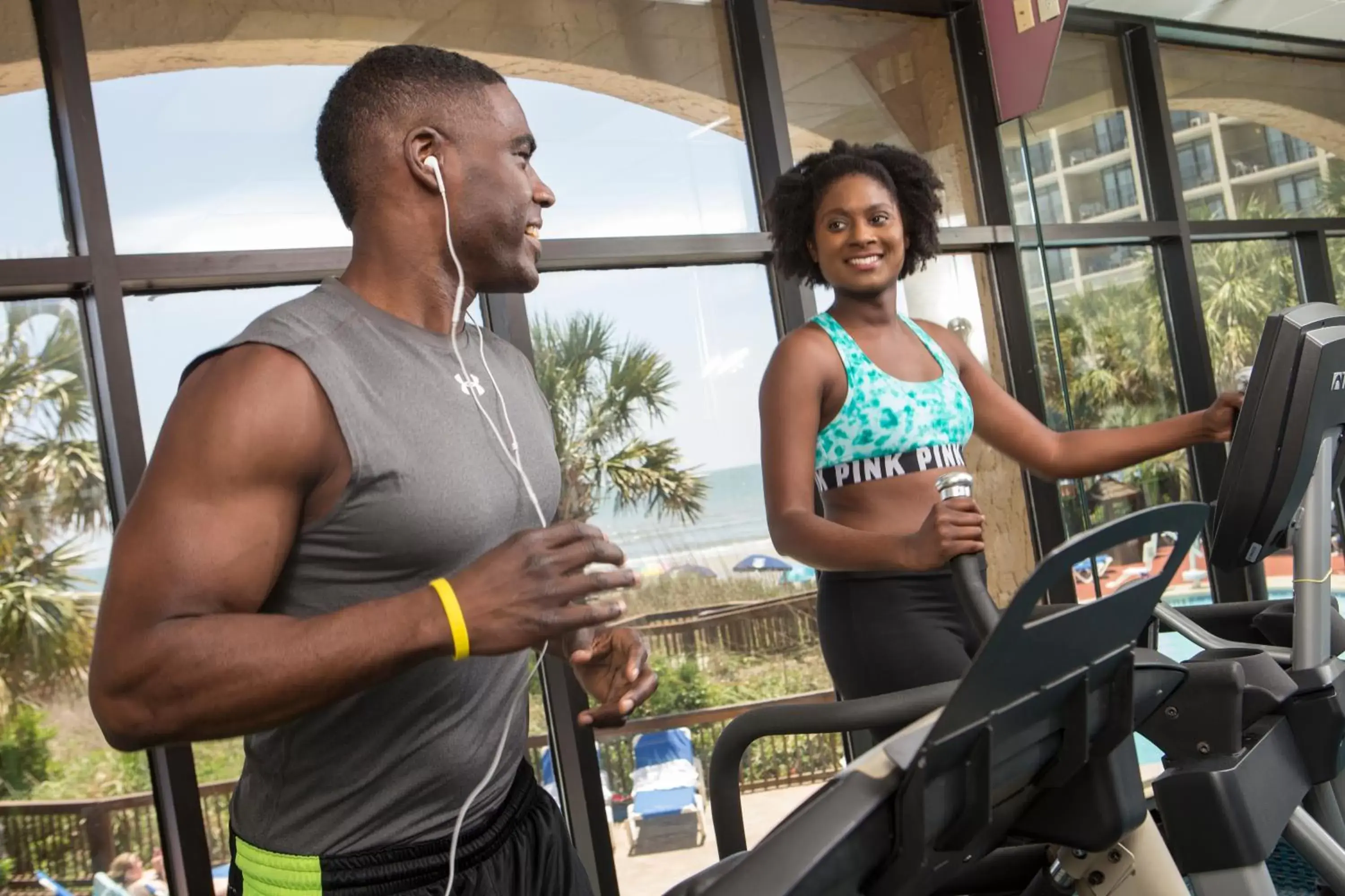 Fitness centre/facilities in Beach Cove Resort