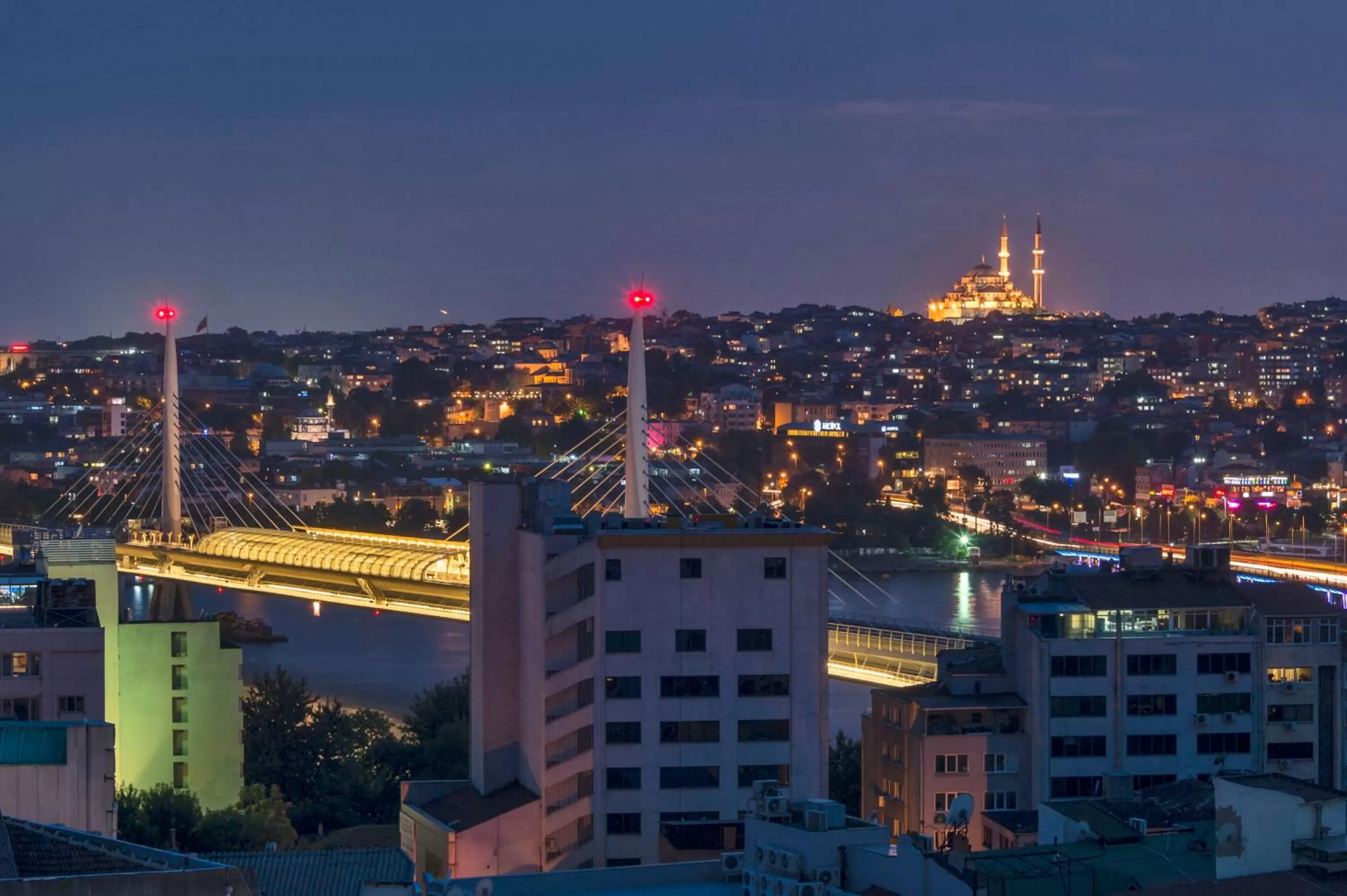 Off site in Galatower Hotel