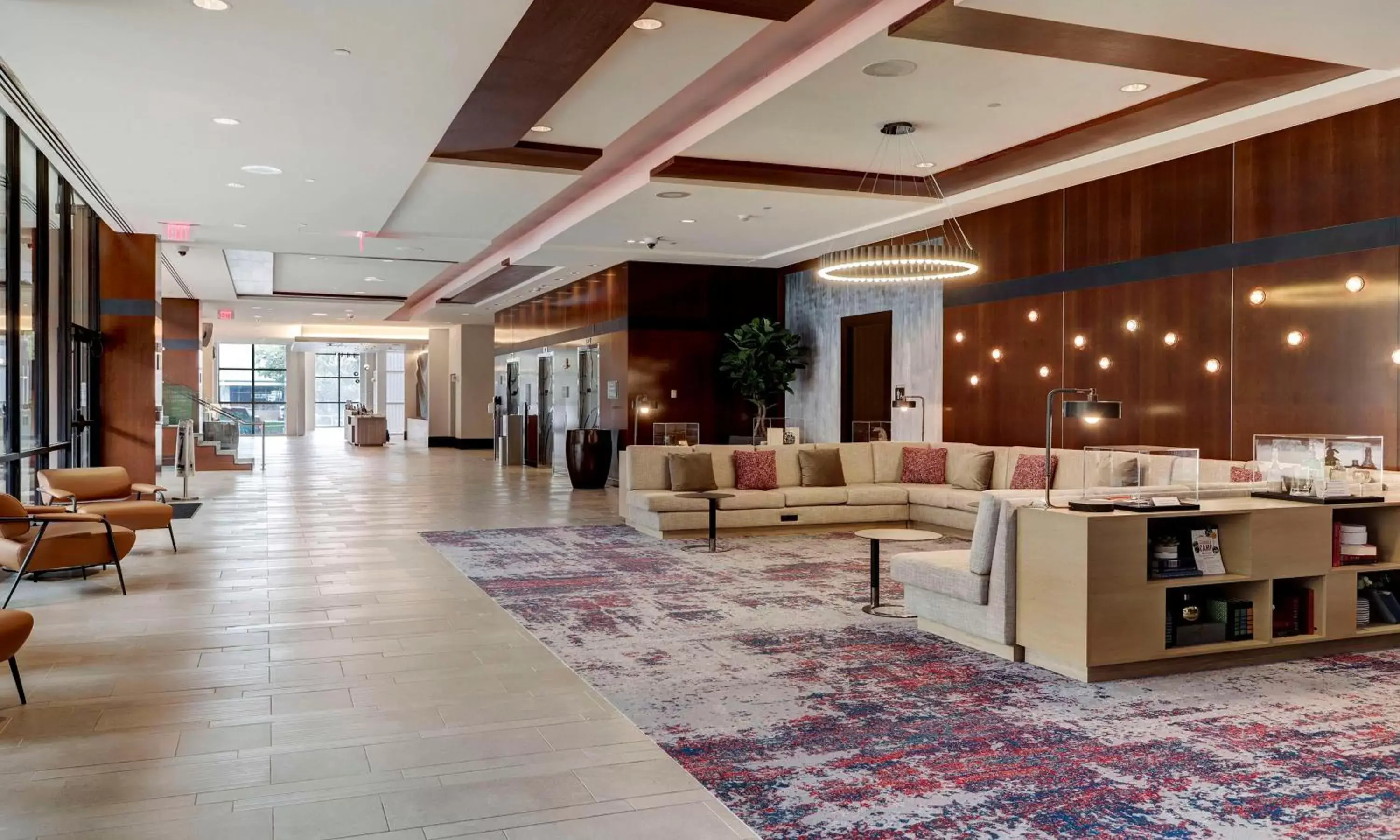 Lobby or reception in Hilton University of Houston