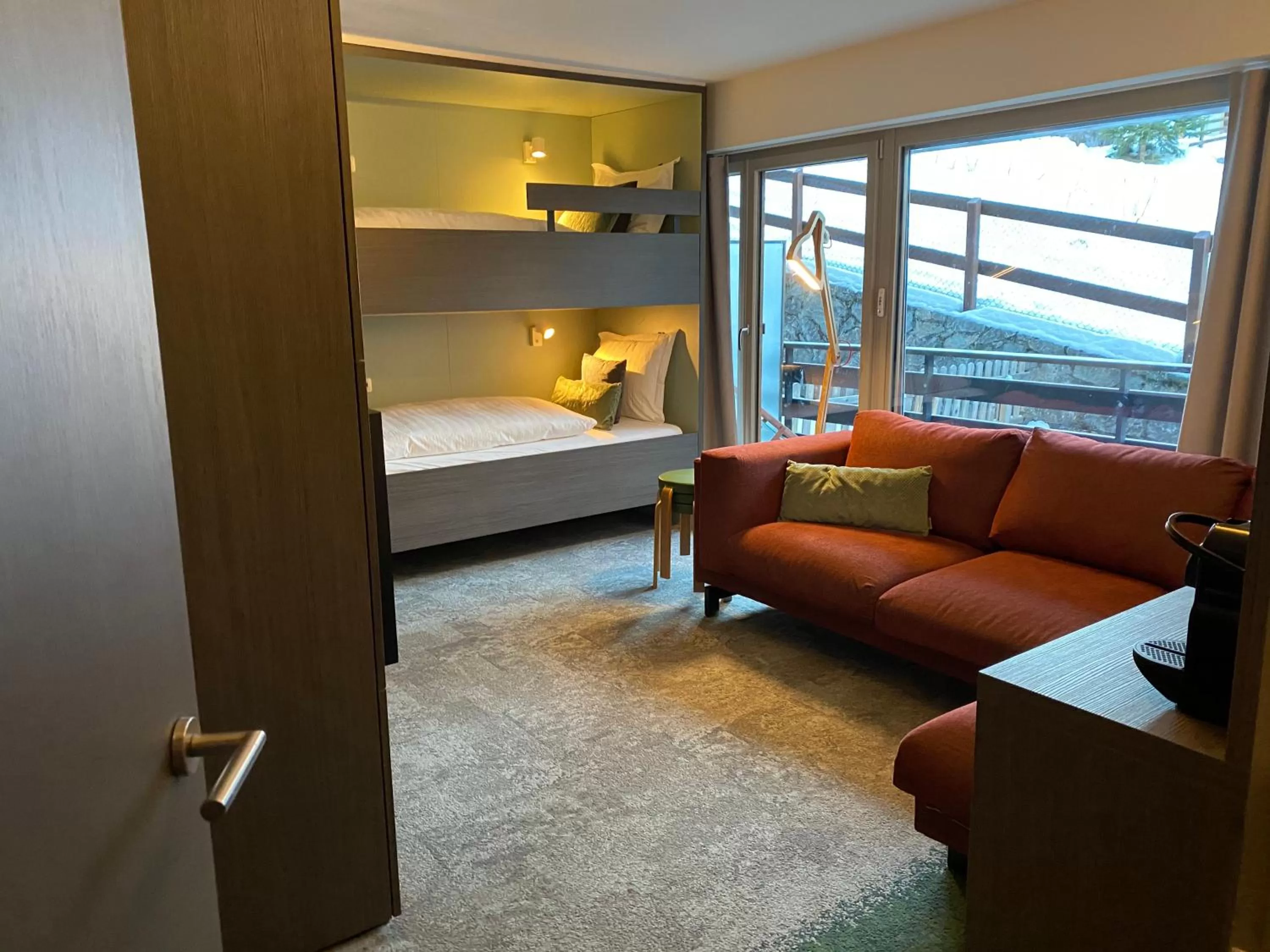 Bed in Hotel Les Etagnes