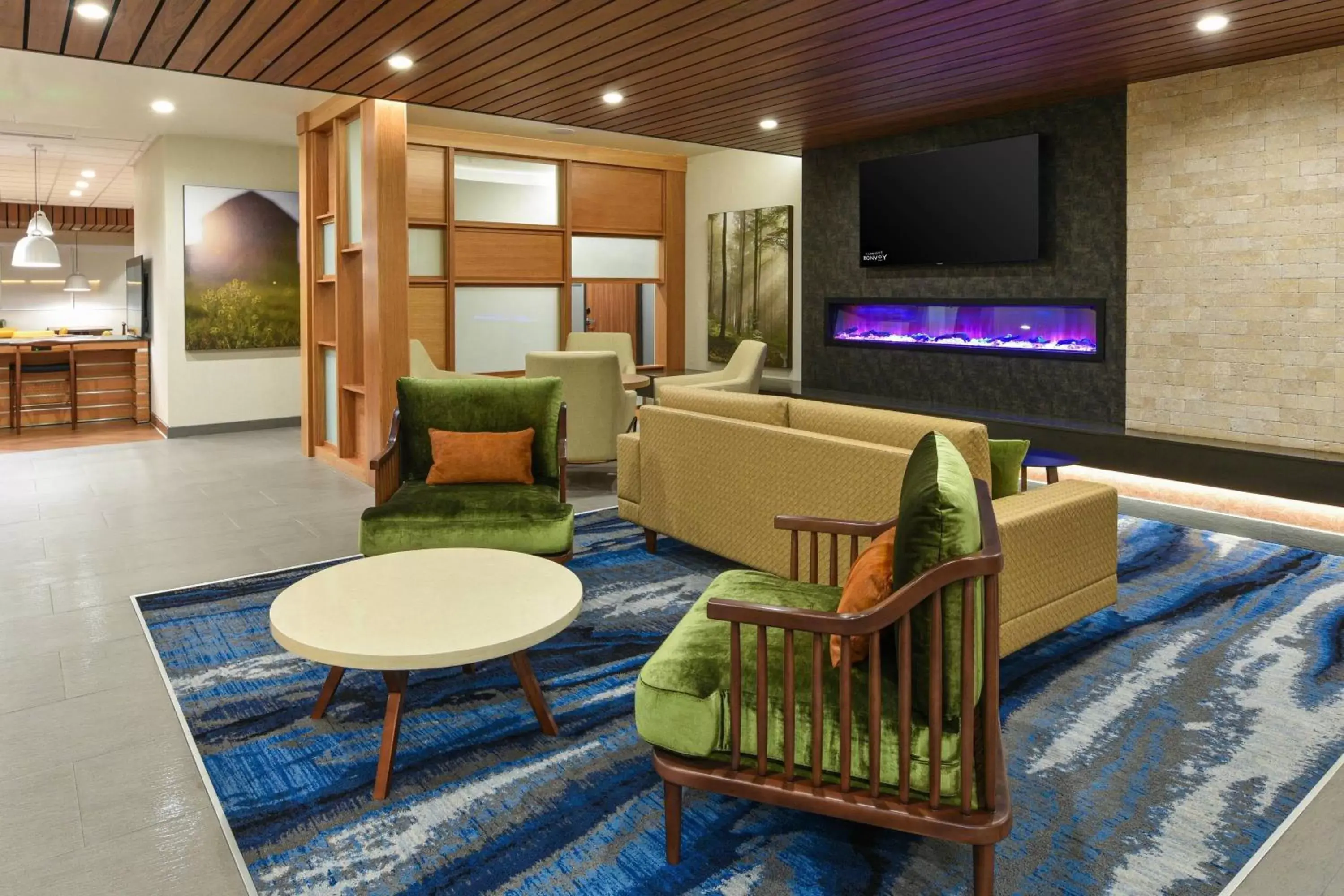 Lobby or reception, Lounge/Bar in Fairfield Inn & Suites by Marriott Moorpark Ventura County