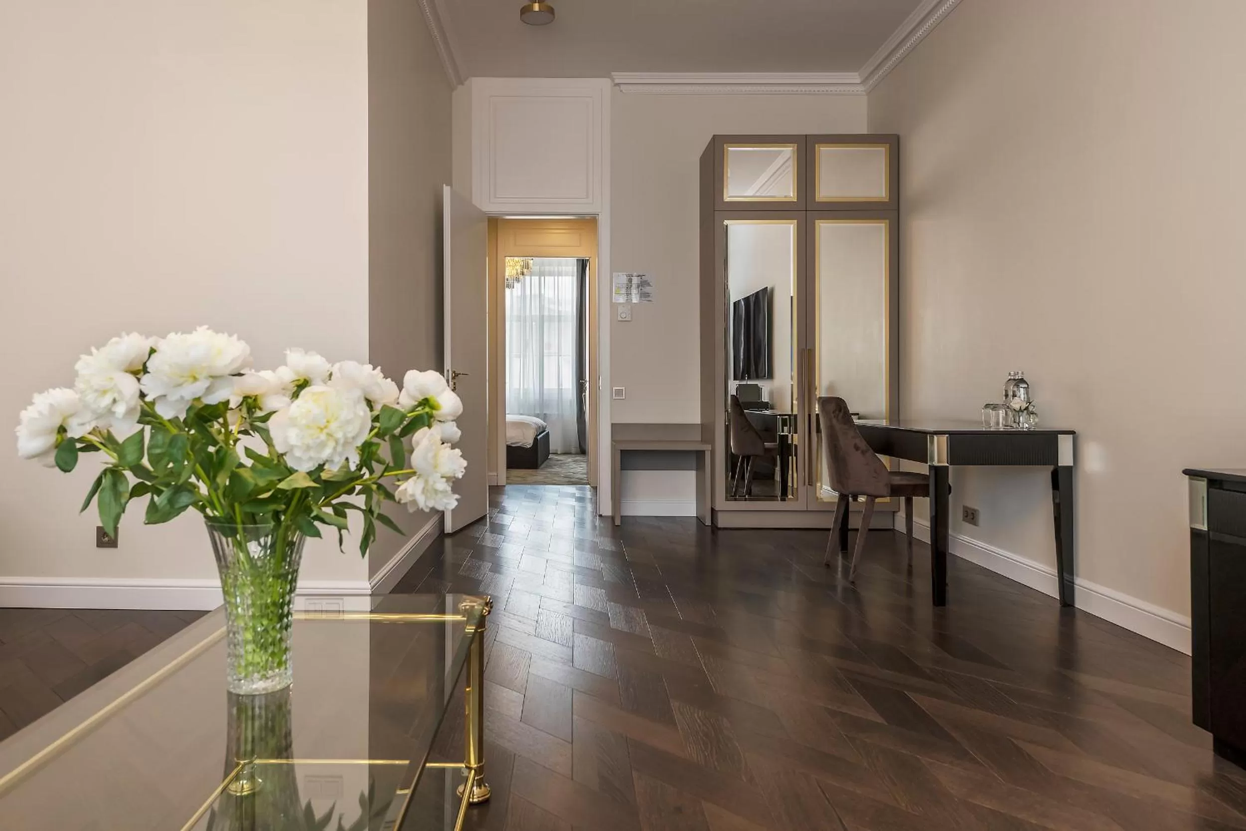 Living room in St Palace Hotel