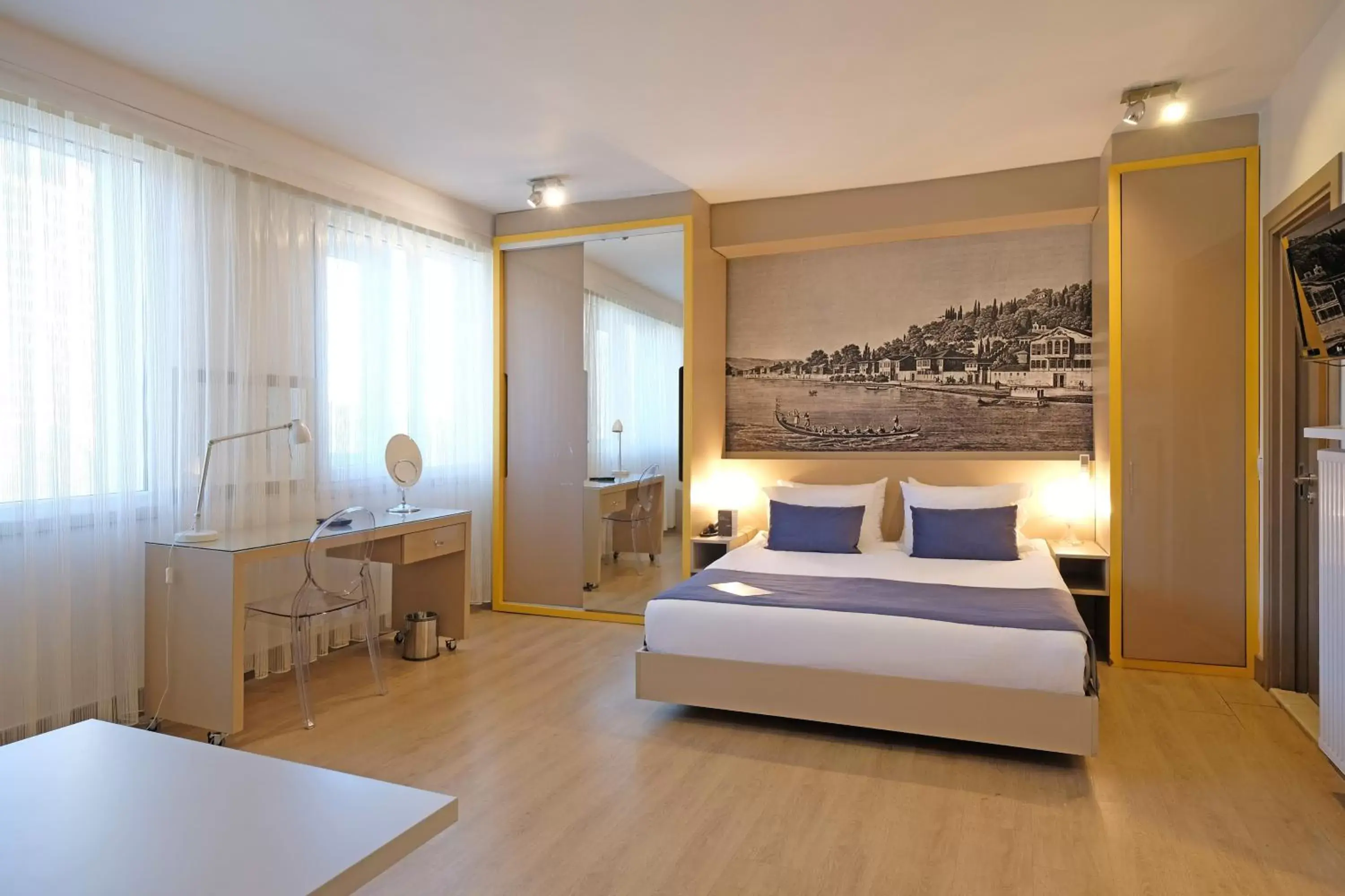 Bed in Cheya Besiktas Hotel & Suites- Special Category