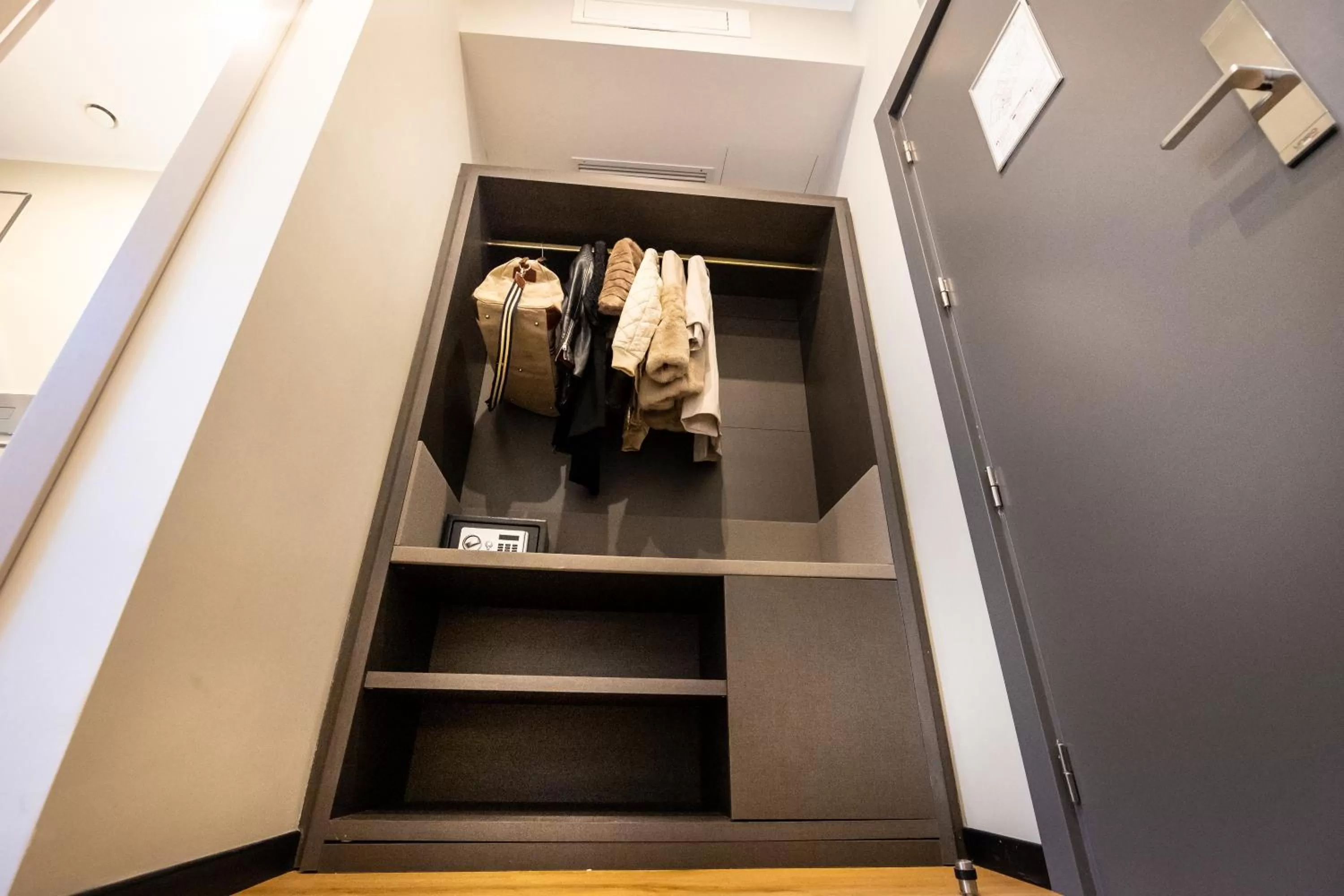 wardrobe in The Cross Hotel