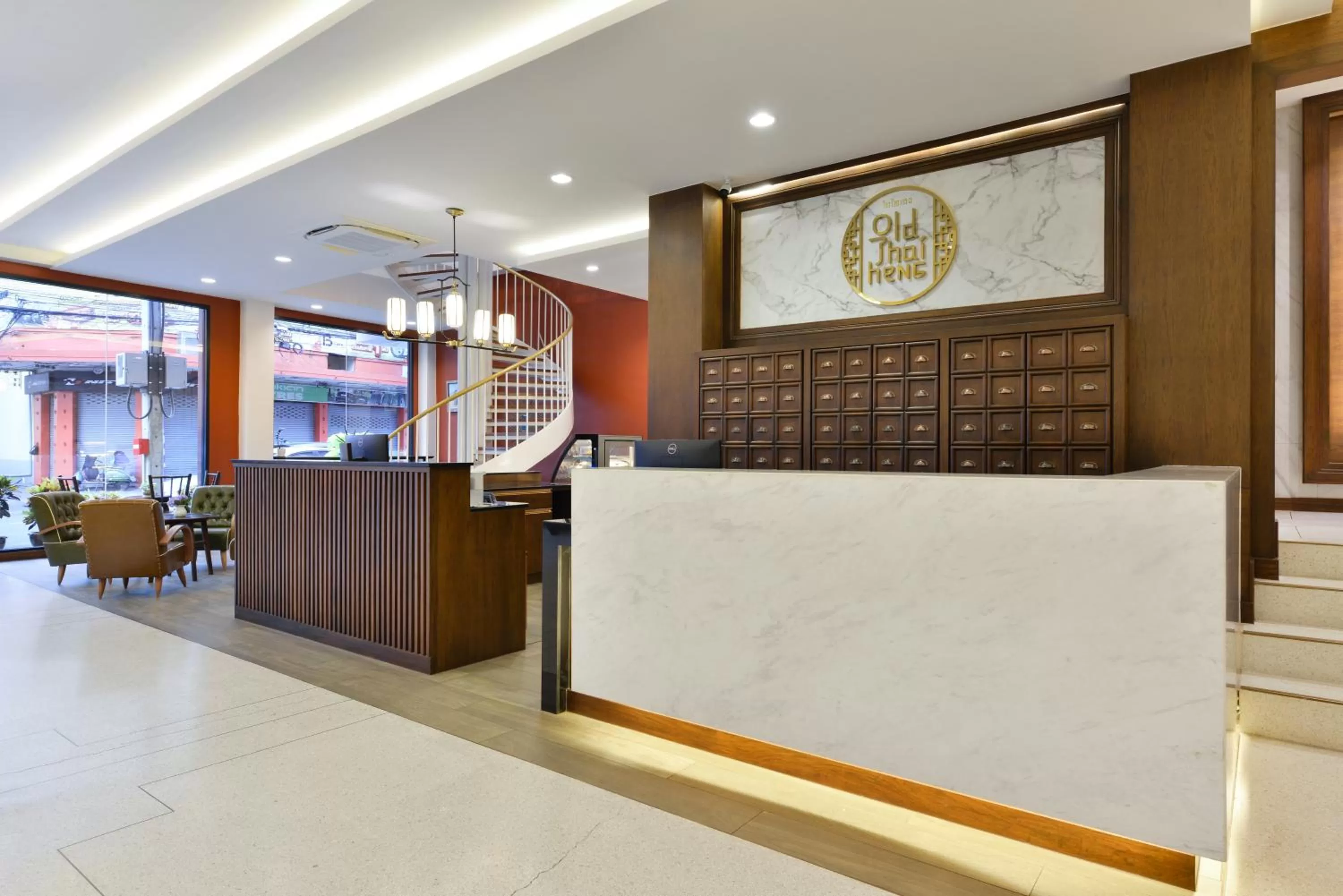 Lobby or reception in Oldthaiheng Hotel