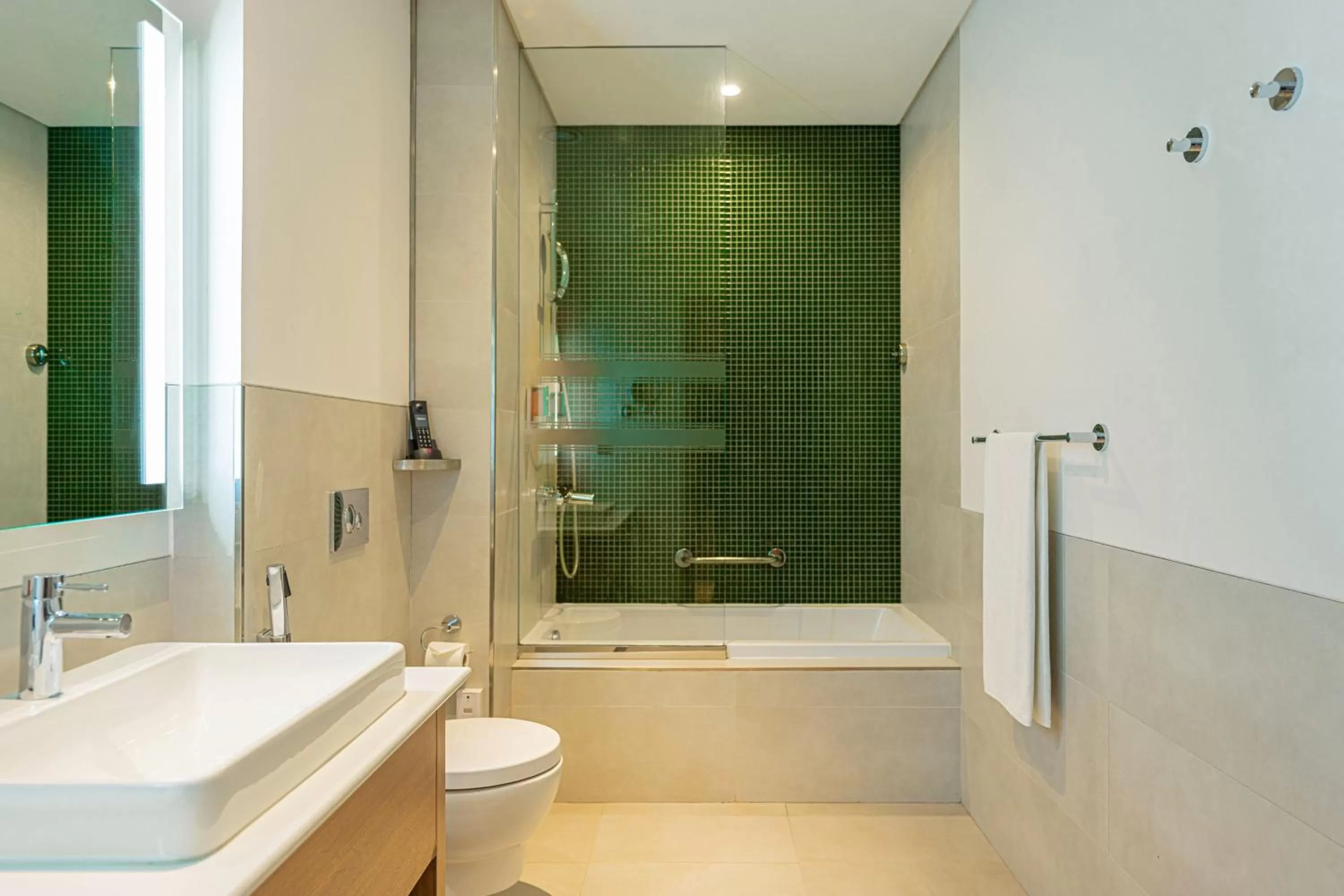 Bathroom in Element Me'aisam, Dubai